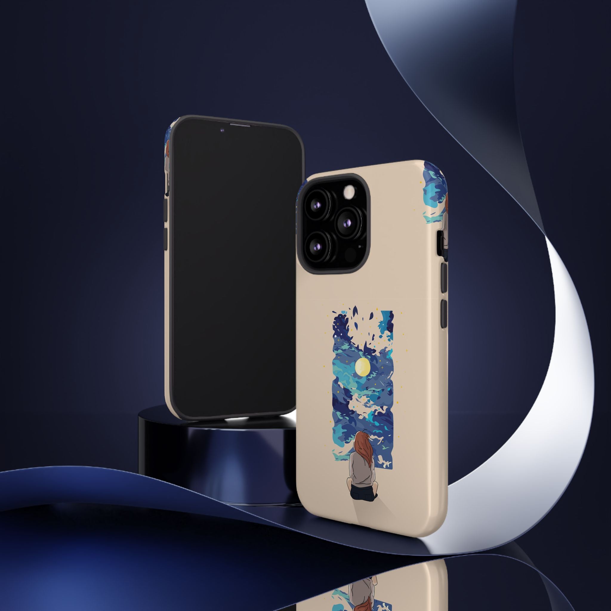 Artistic Phone Case – Expressive Protective Cover, Unique Gift for Her, Birthday Present, Eco-Friendly Mobile Accessory, Smartphone Case