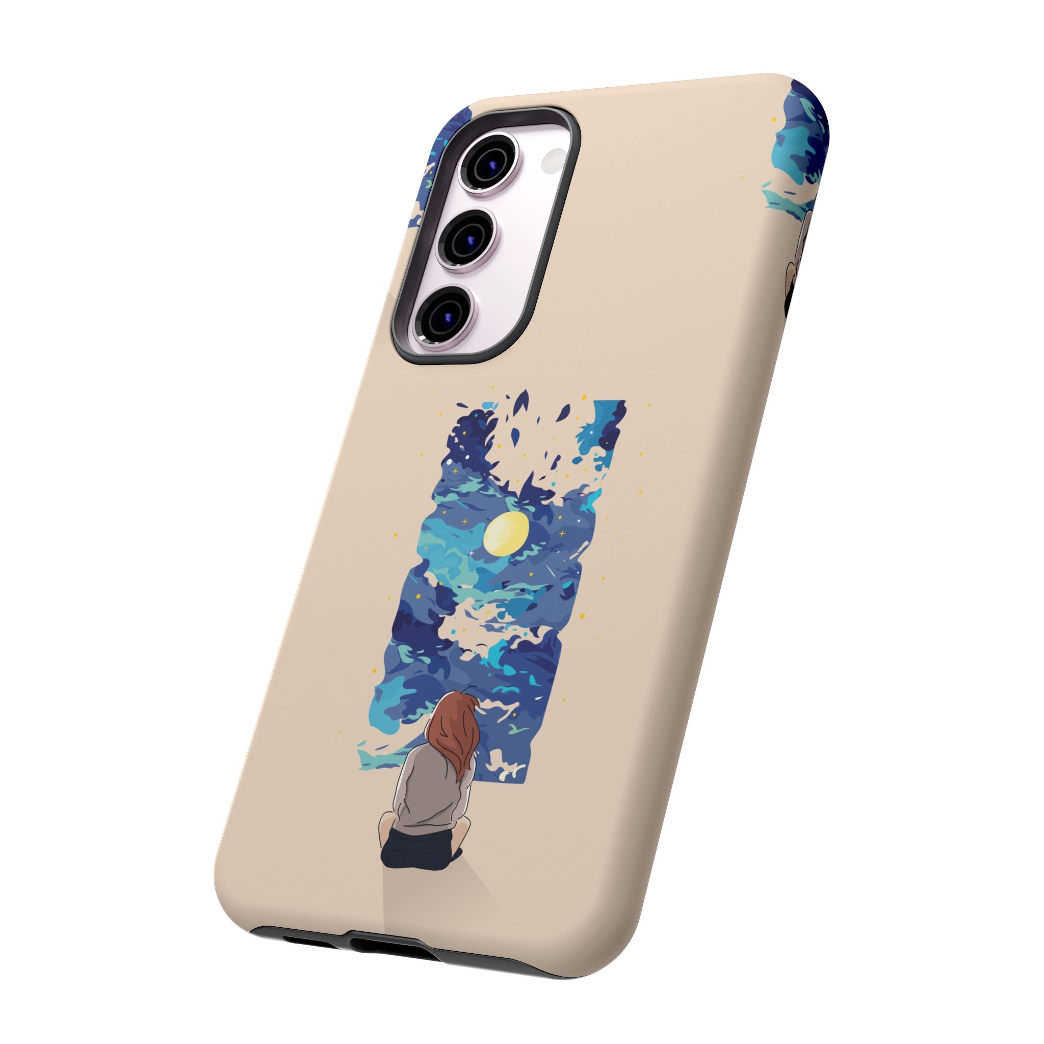 Artistic Phone Case – Expressive Protective Cover, Unique Gift for Her, Birthday Present, Eco-Friendly Mobile Accessory, Smartphone Case