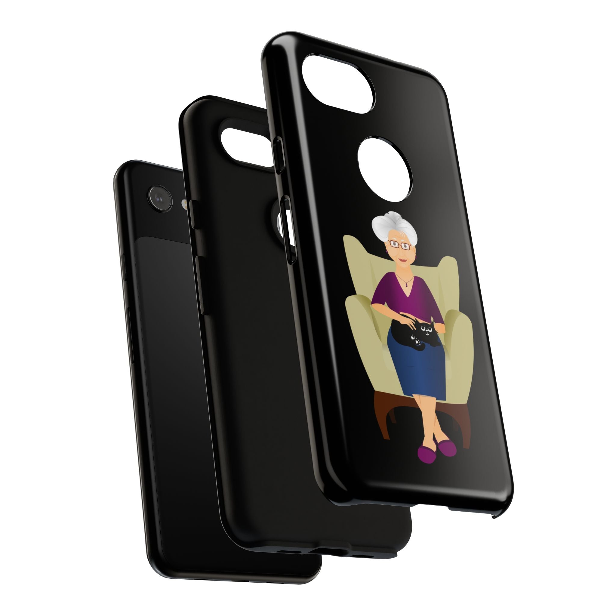 Grandma Phone Case, Tough Phone Cover for Grandparents, Durable Case for Seniors, Unique Gift for Grandmother, Personalized Tech Accessory