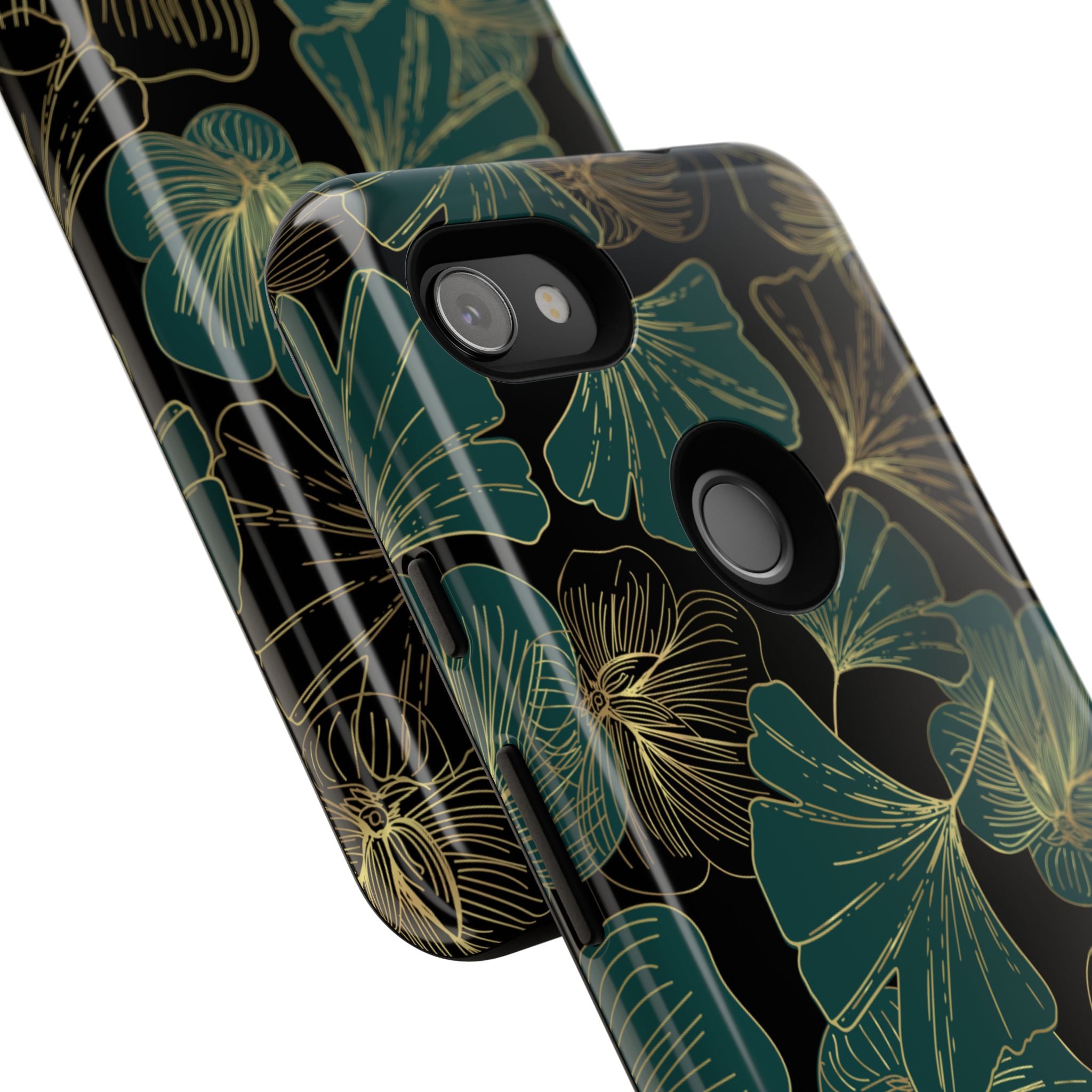 Floral Phone Case - Tough Cases, Protective Cover, Stylish Accessory, Gift for Her, Nature-Inspired Design