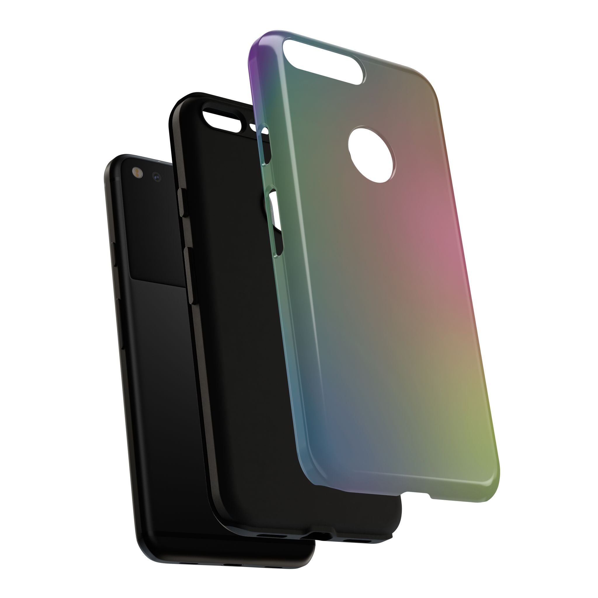 Gradient Phone Case - Protective Cover for iPhone, Stylish Mobile Accessory, Unique Gift for Her, Phone Protection, Trendy Phone Cases