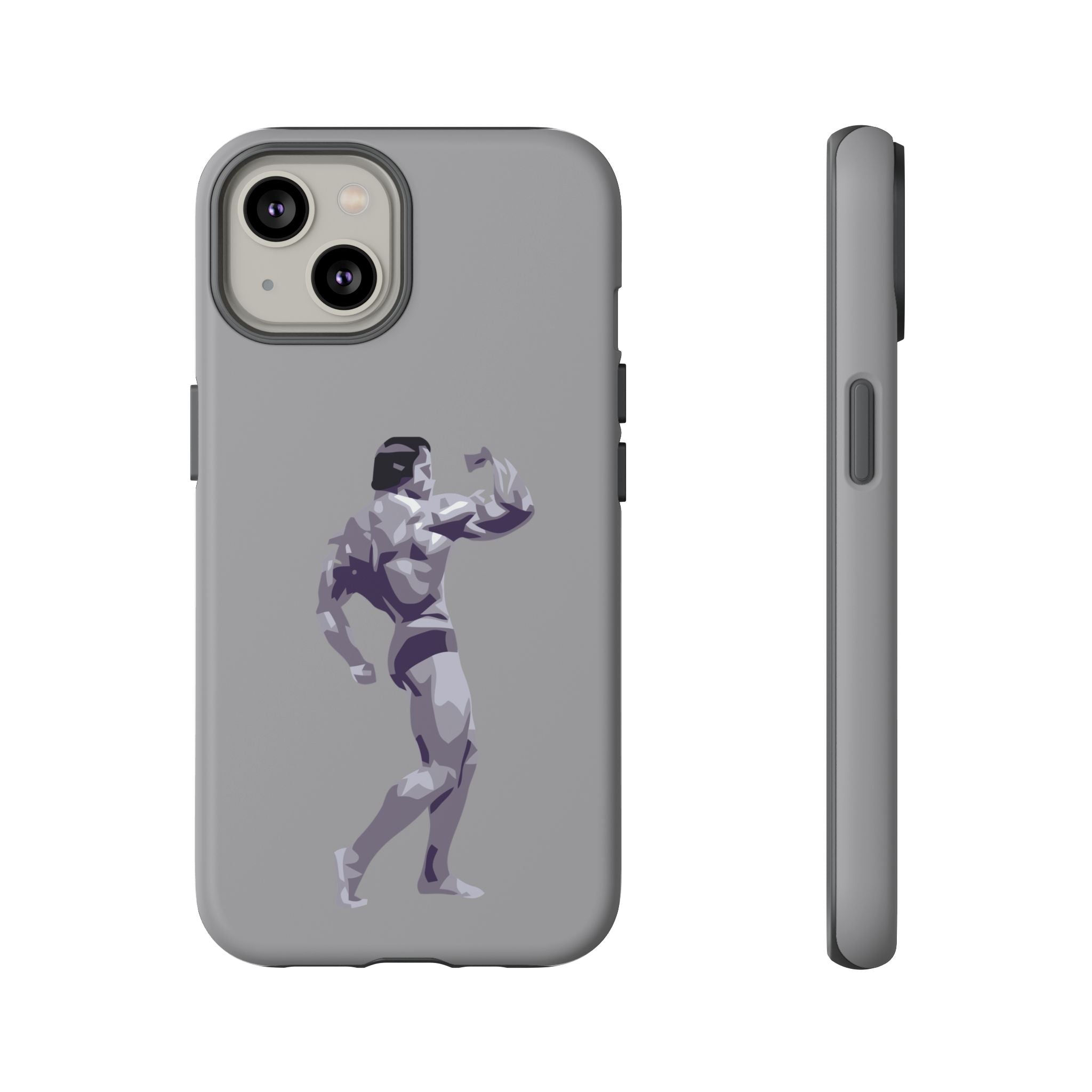 Muscle Man Phone Case - Tough Cases, Martial Arts Gift, Gym Lover Accessories, Inspirational Phone Cover, Unique Tech Gift