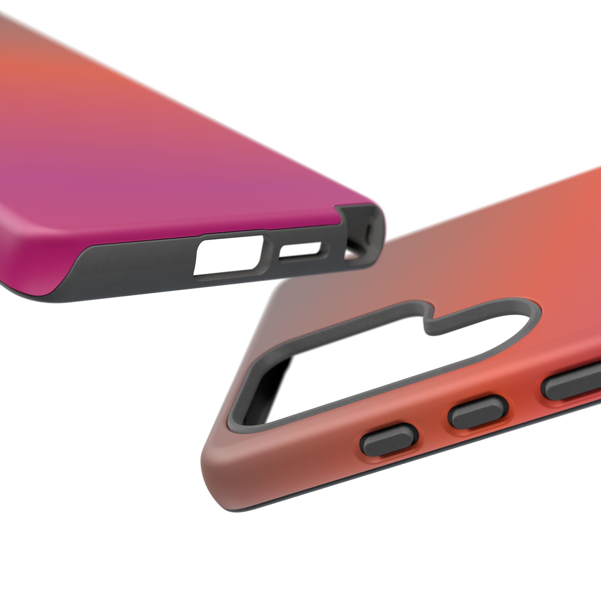 Gradient Phone Case, Custom Tough Case, Durable Phone Accessory, Vibrant Design, Gift for Tech Lovers, Birthday and Holiday Present