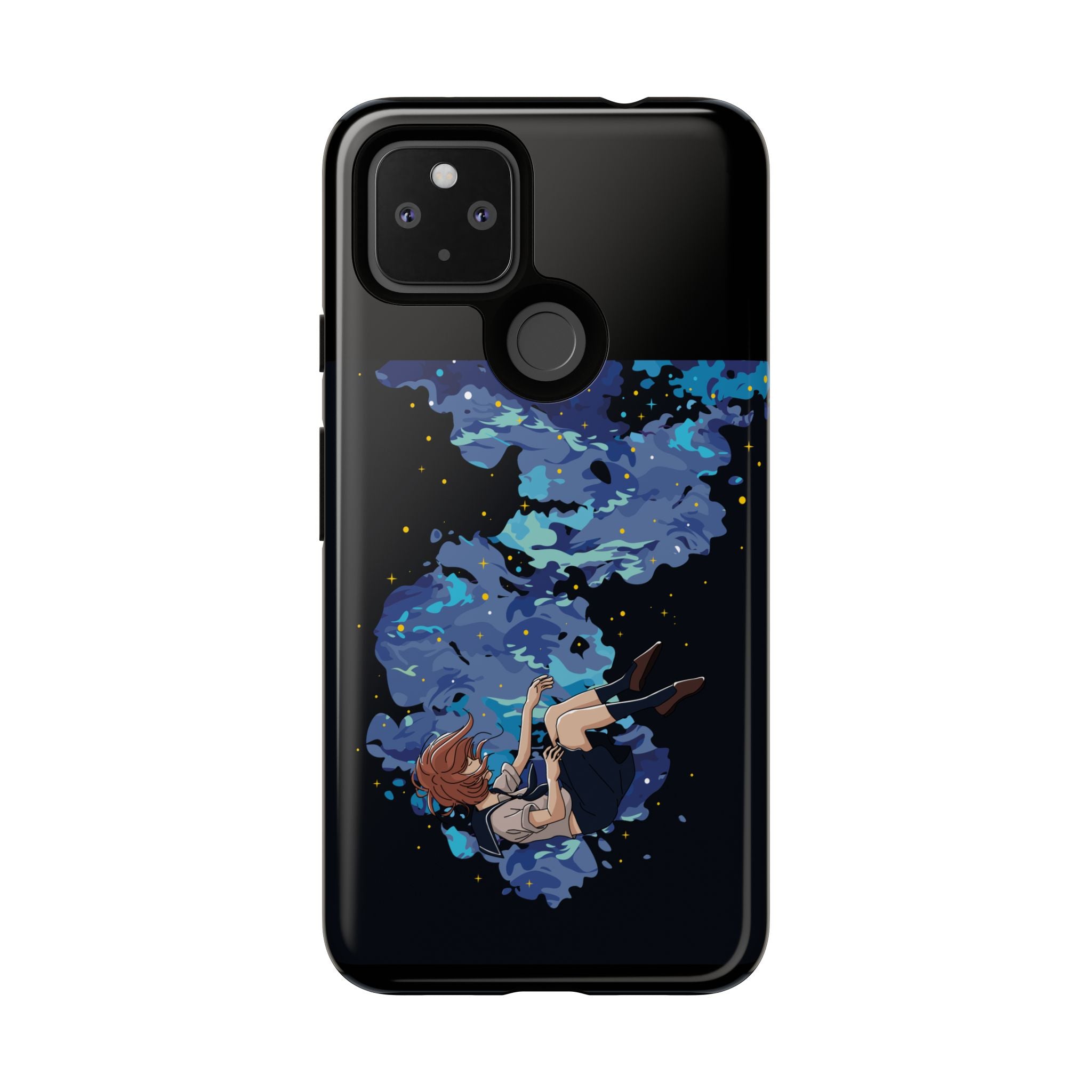 Tough Cases Phone Case - Artistic Galaxy Design, Cute Sleeve for Teens, Gift for Students, Unique Mobile Accessory, Trendy Tech Protection