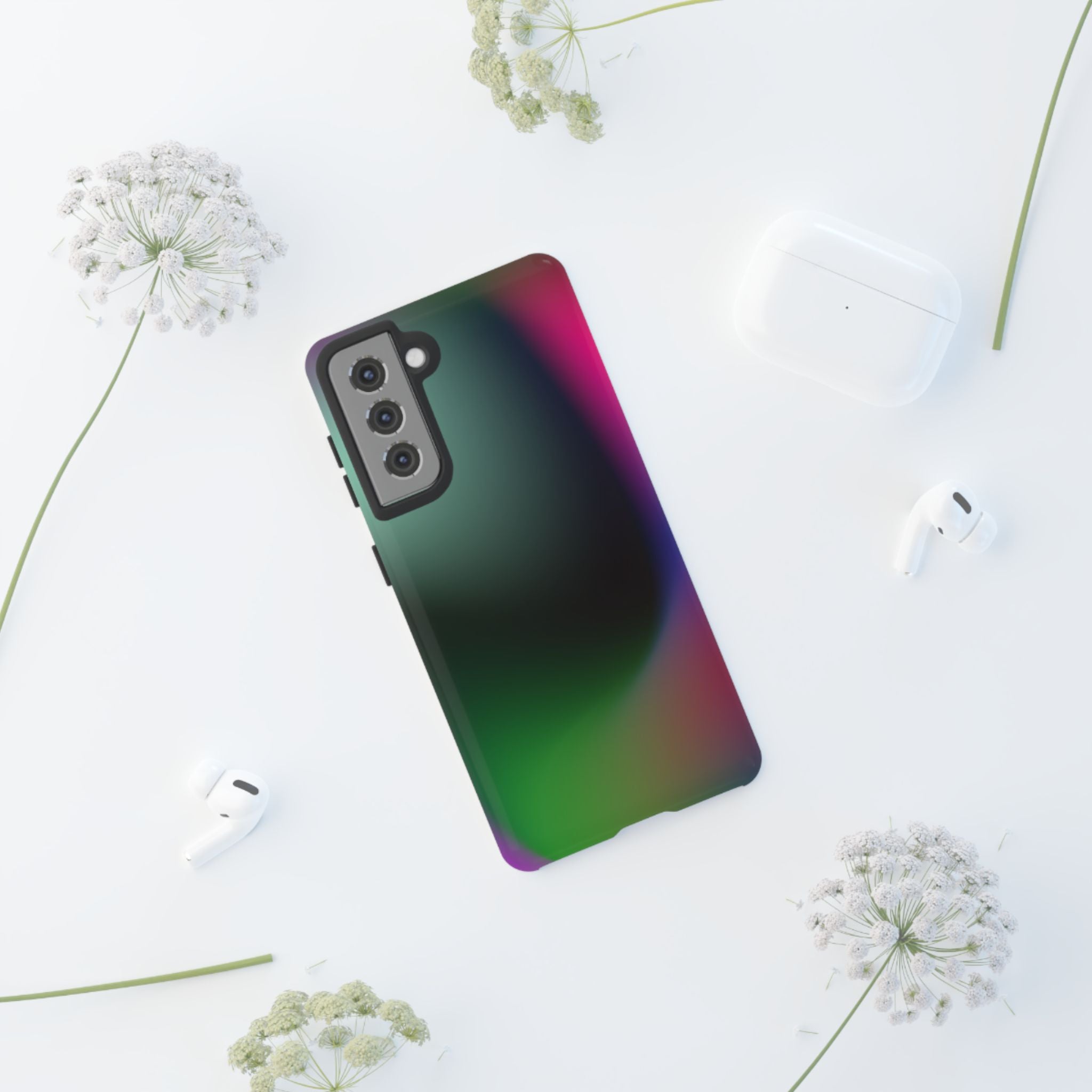 Colorful Phone Case, Tough Phone Cover, Vibrant Smart Device Protector, Modern Tech Accessory, Unique Gift for Phone Lovers