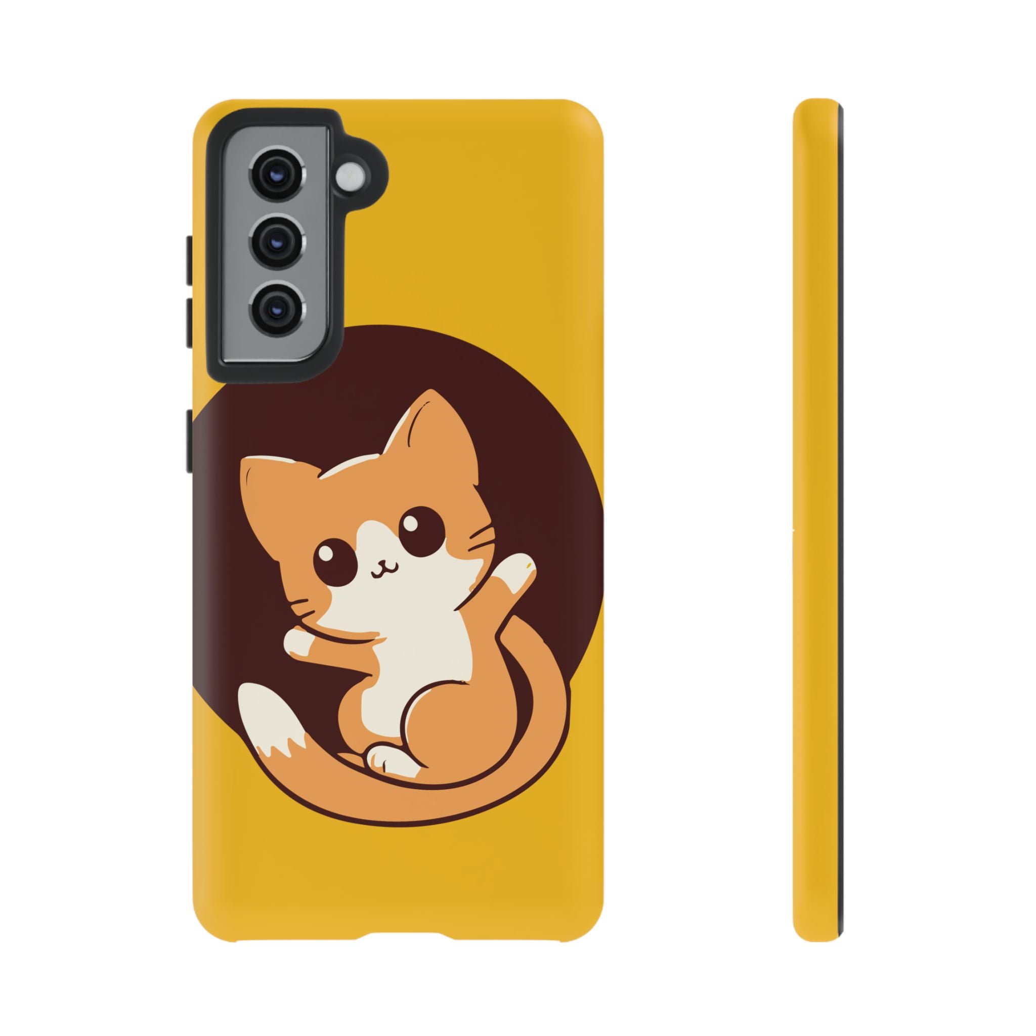 Cute Cat Phone Case | Tough Cases for Cat Lovers, Animal Design, Fun Gift, Unique Case, Durable Protection