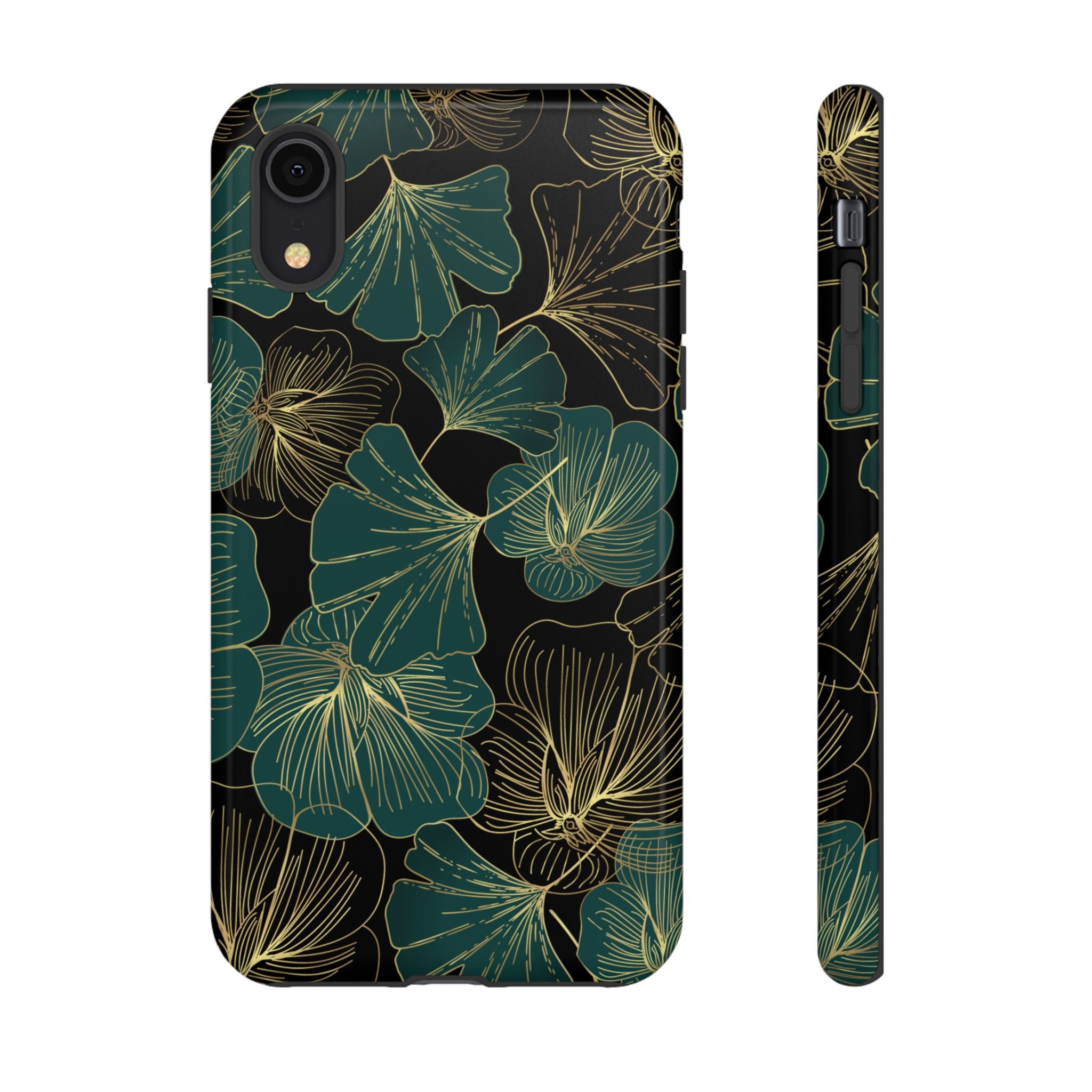 Floral Phone Case - Tough Cases, Protective Cover, Stylish Accessory, Gift for Her, Nature-Inspired Design