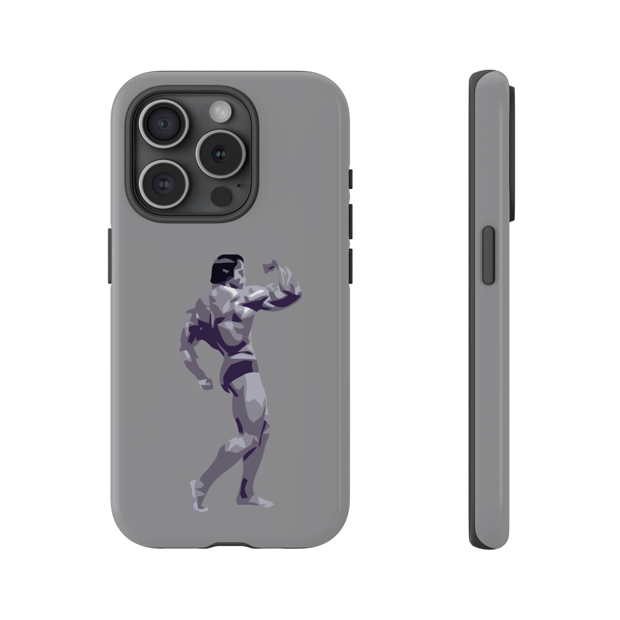 Muscle Man Phone Case - Tough Cases, Martial Arts Gift, Gym Lover Accessories, Inspirational Phone Cover, Unique Tech Gift