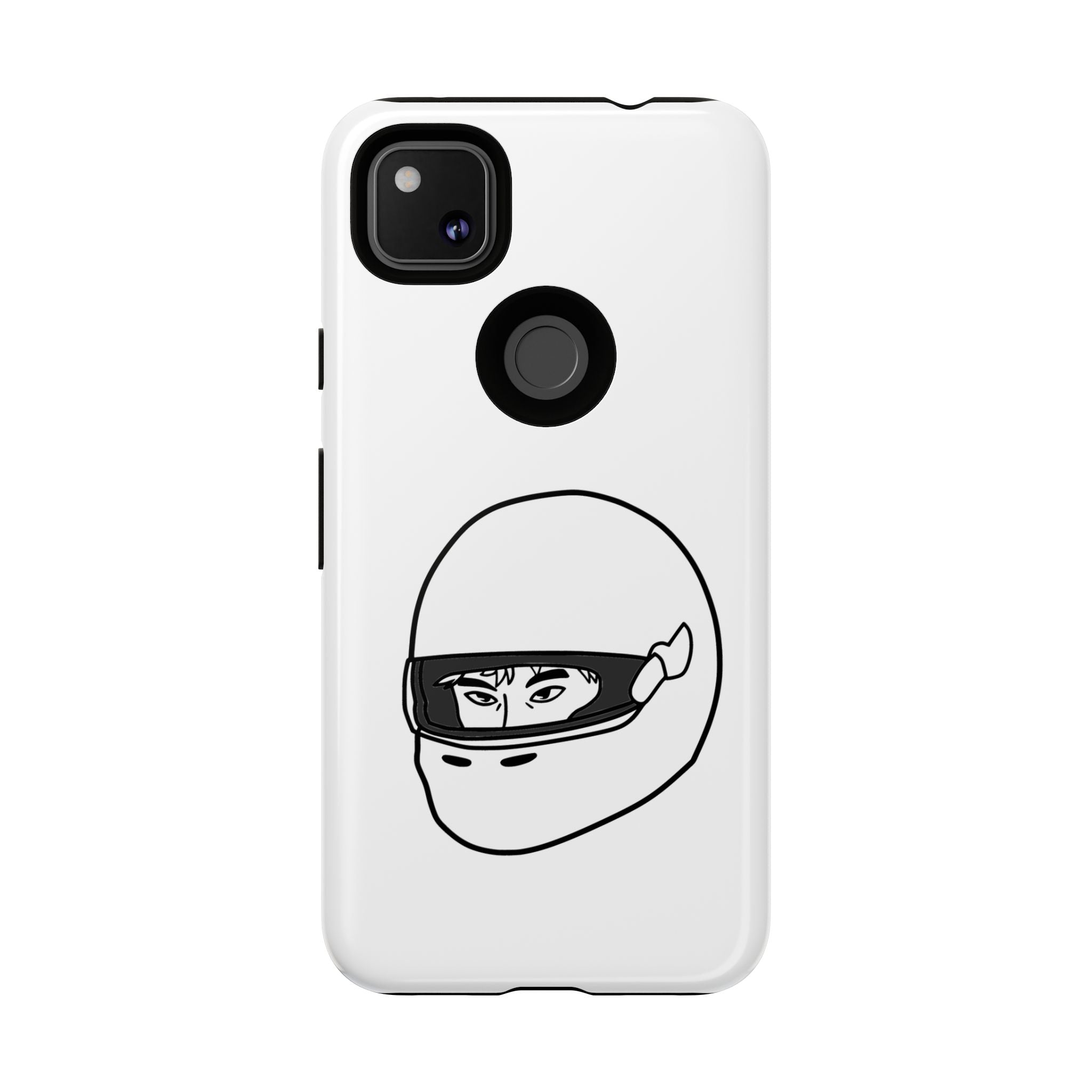 Stylish Phone Case with Racing Helmet Design | Tough Cases | Unique Gift, Motorcycle Enthusiast, Race Lover, Custom Accessory, Everyday Use