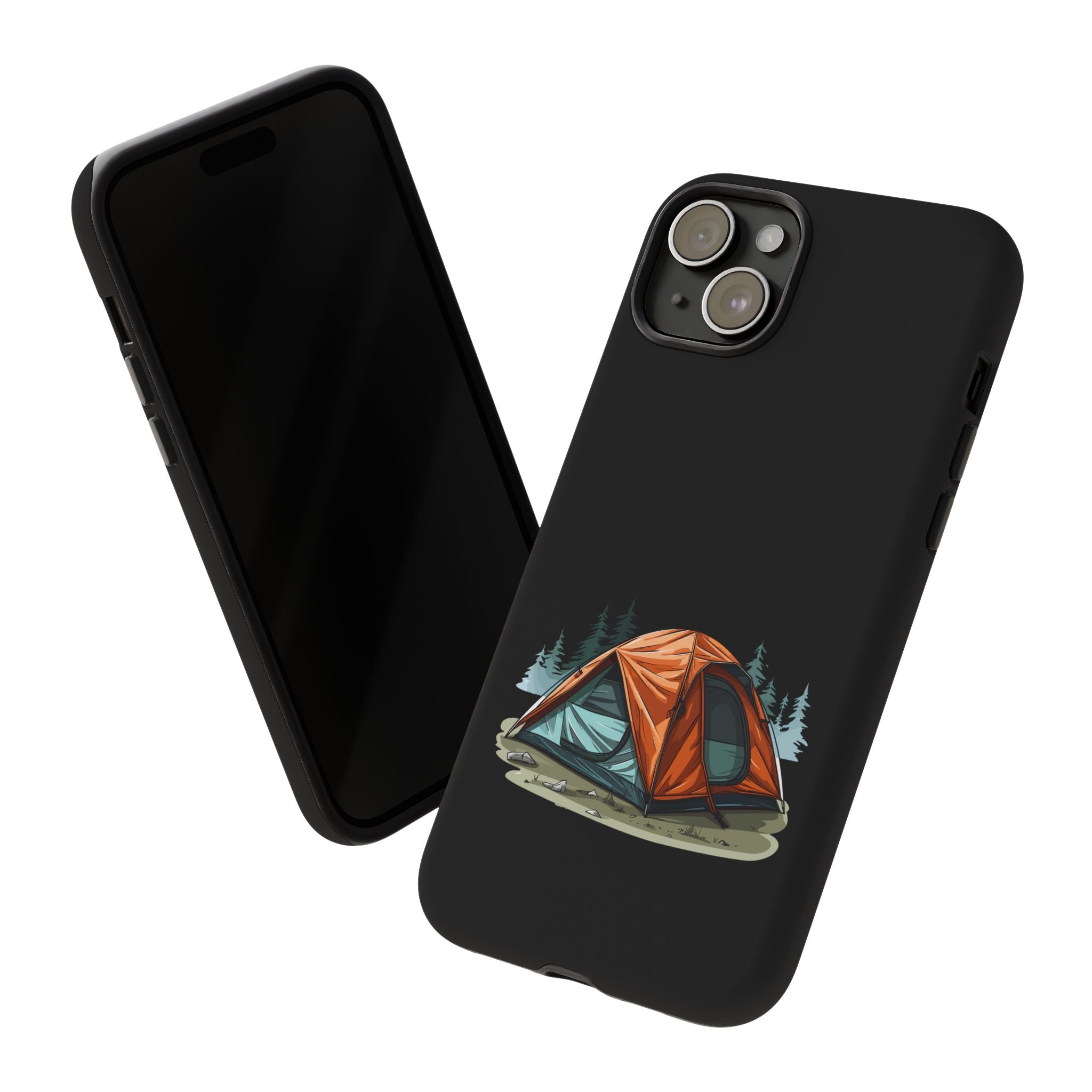 Camping Phone Case, Outdoor Adventure, Nature Lover Gift, Tough Cases, Hiking Accessory, Travel Gear, Camping Vibes