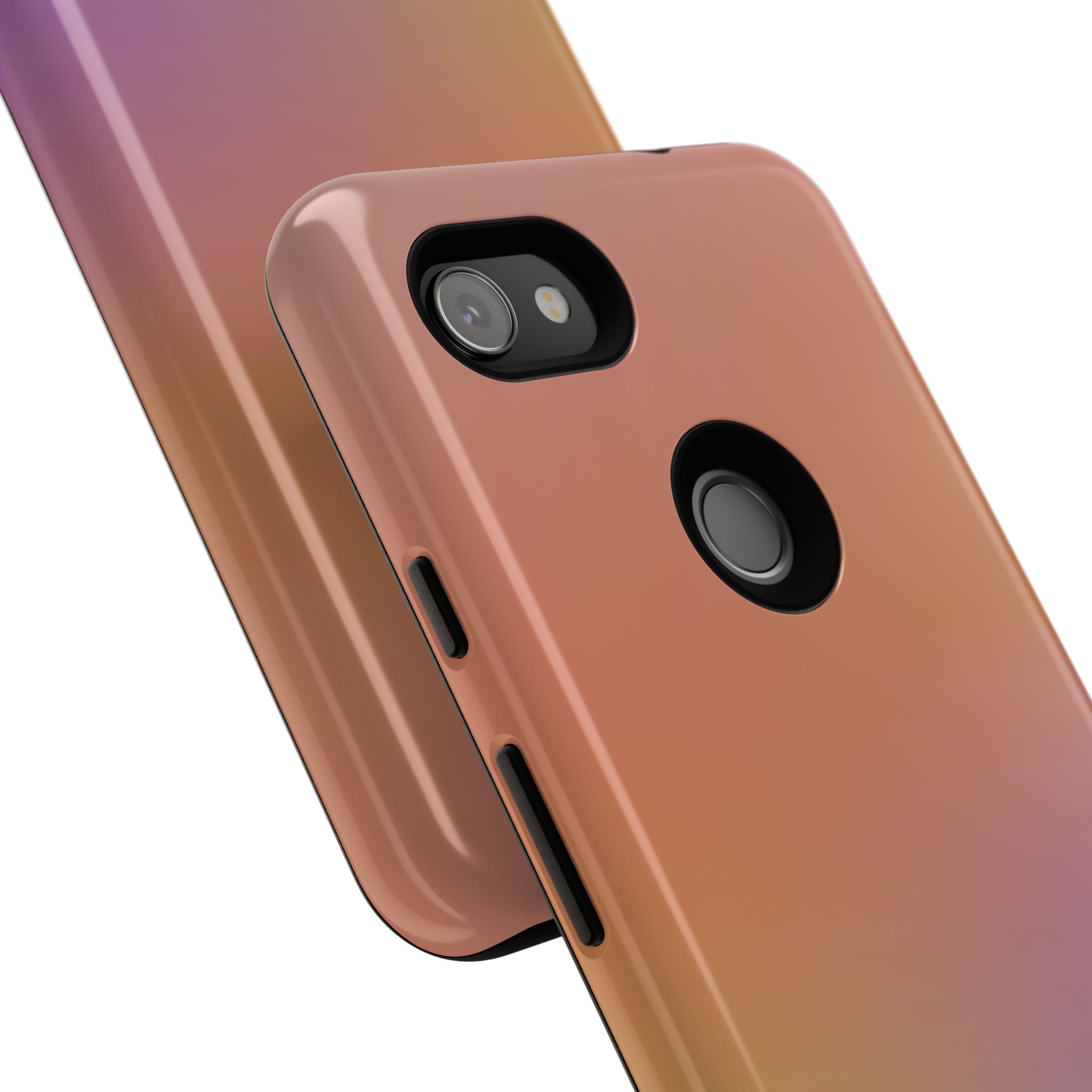 Colorful Gradient Phone Case, Tough Cases for iPhone, Customizable Phone Cover, Trendy Tech Accessory, Gift for Tech Lovers