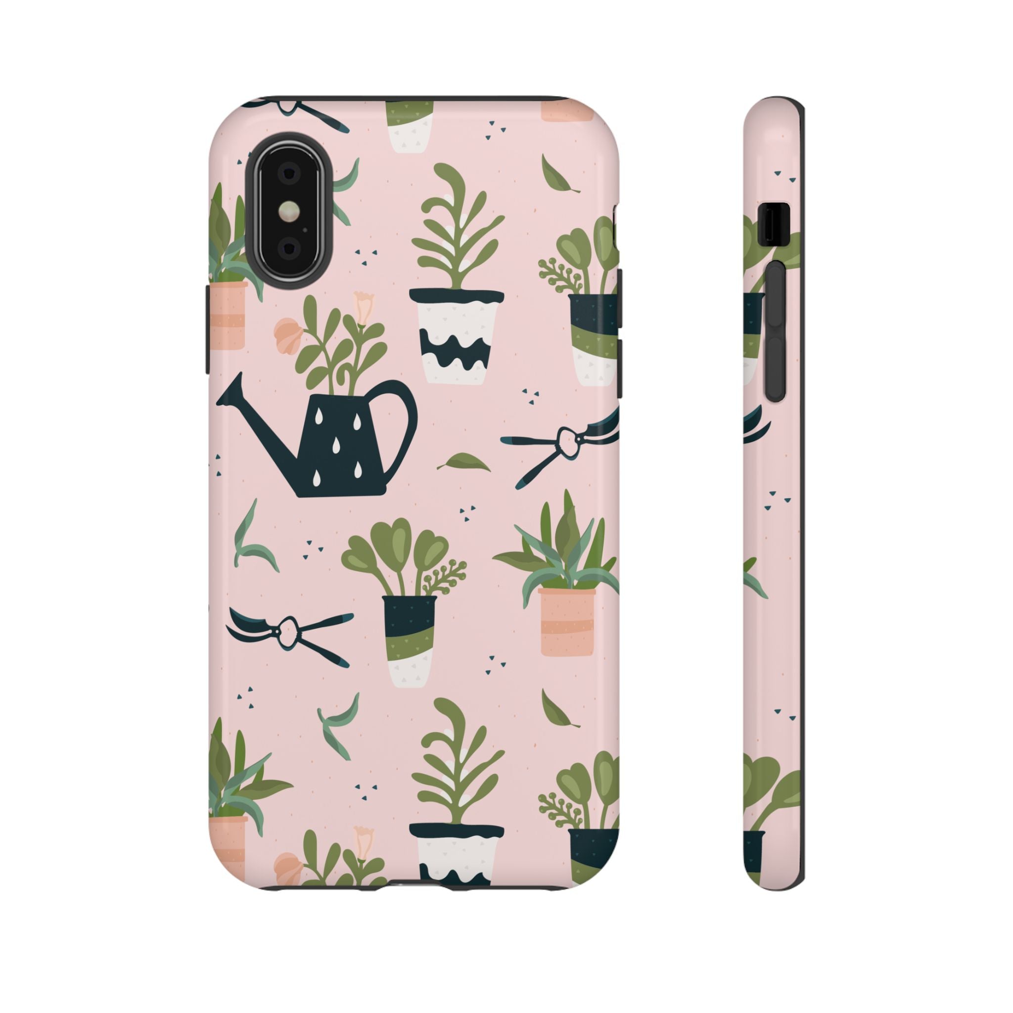 Floral Phone Case, Cute Plant Lover Case, Gift for Gardeners, Phone Cover, Green Thumb Accessories, Mother's Day Gift