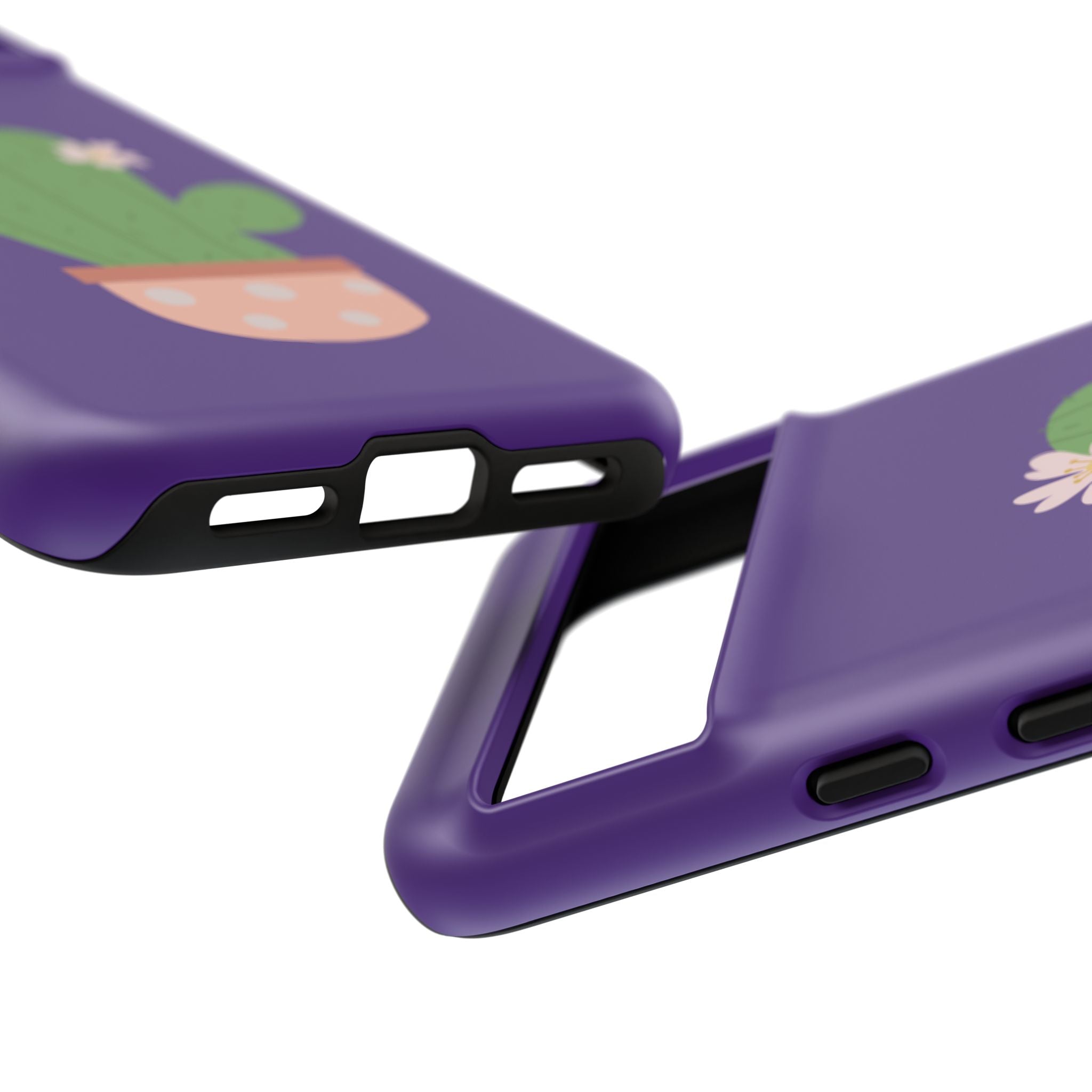 Cactus Phone Case, Tough Cases, Cute Floral, Trending Design, Unique Gift, Phone Accessories, Summer Vibe, Nature Lover