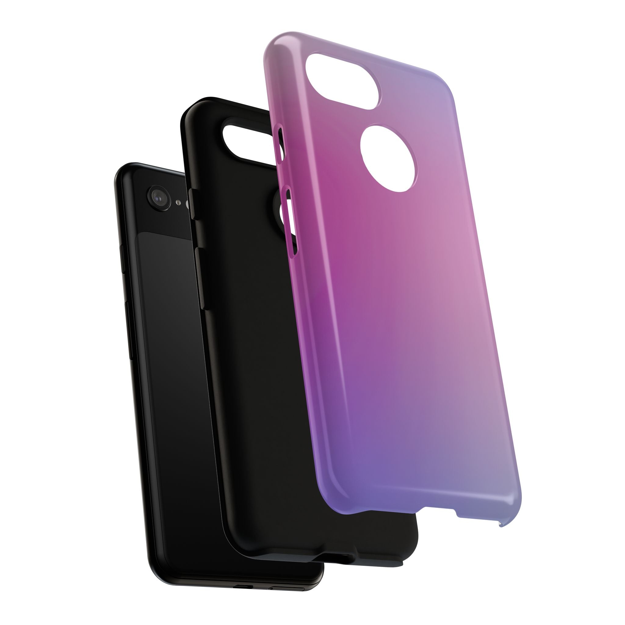 Stylish Phone Case, Tough Phone Cover, Gradient Phone Protector, Customizable Phone Shell, Durable Phone Accessory
