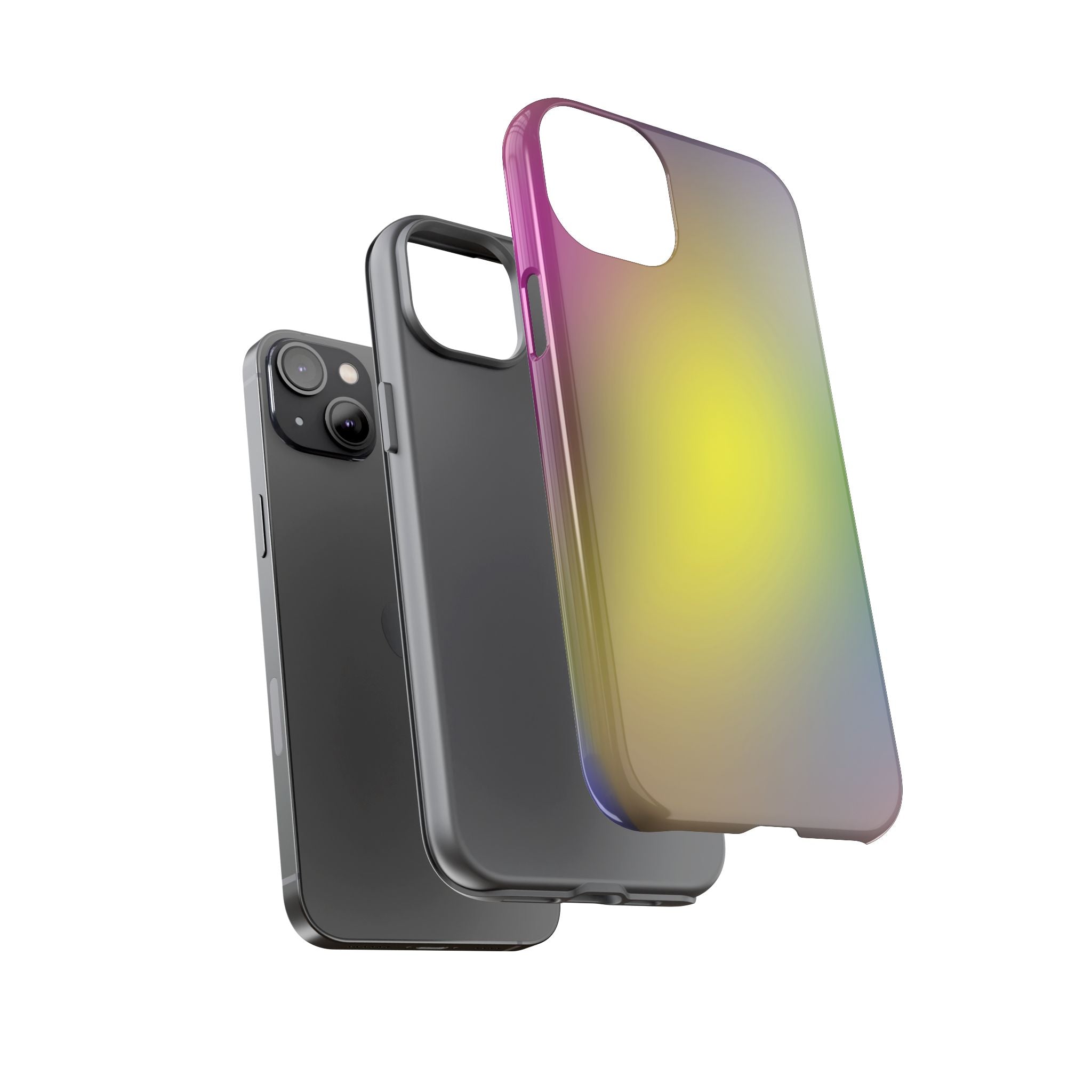 Colorful Tough Phone Case, Stylish Slim Cover, Durable Mobile Protection, Trendy Gift for Tech Lovers, Vibrant Phone Accessory
