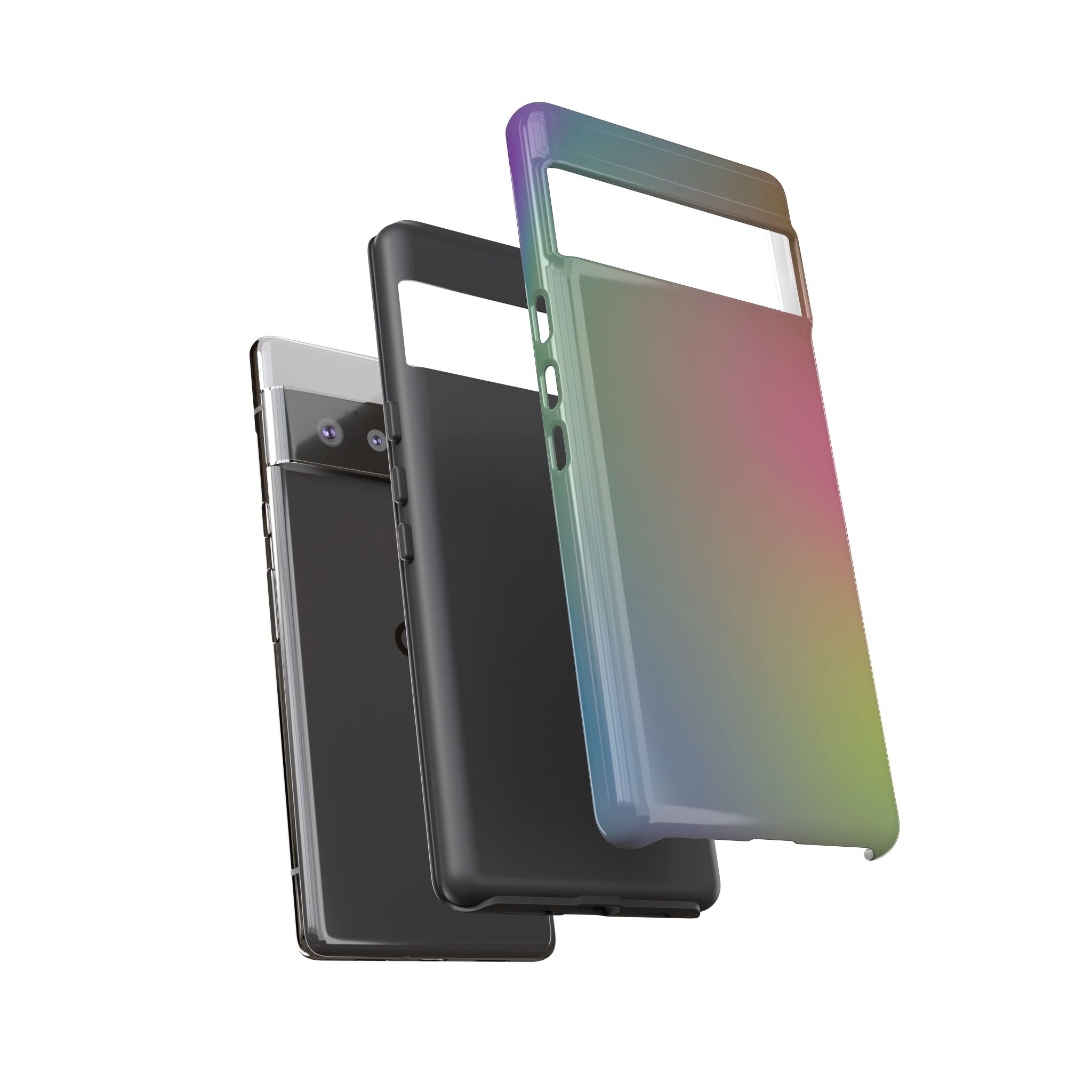 Gradient Phone Case - Protective Cover for iPhone, Stylish Mobile Accessory, Unique Gift for Her, Phone Protection, Trendy Phone Cases