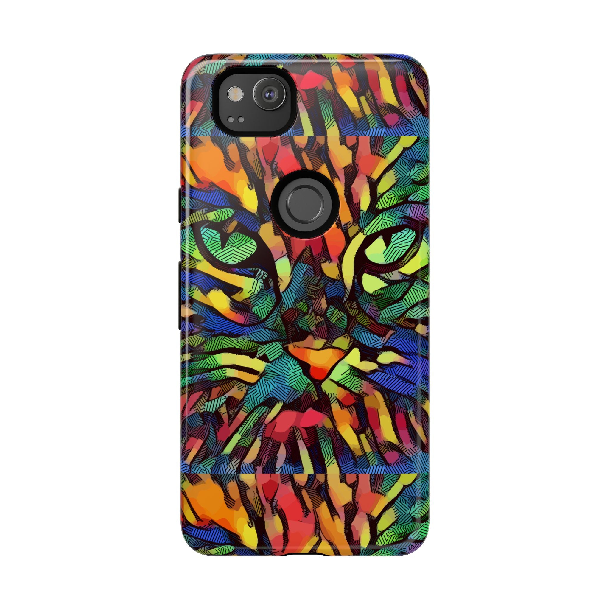 Colorful Phone Cases for Vibrant Style - Tough Cases, Unique Gifts, Animal Print, Artistic Design, Phone Accessories, Eco-Friendly