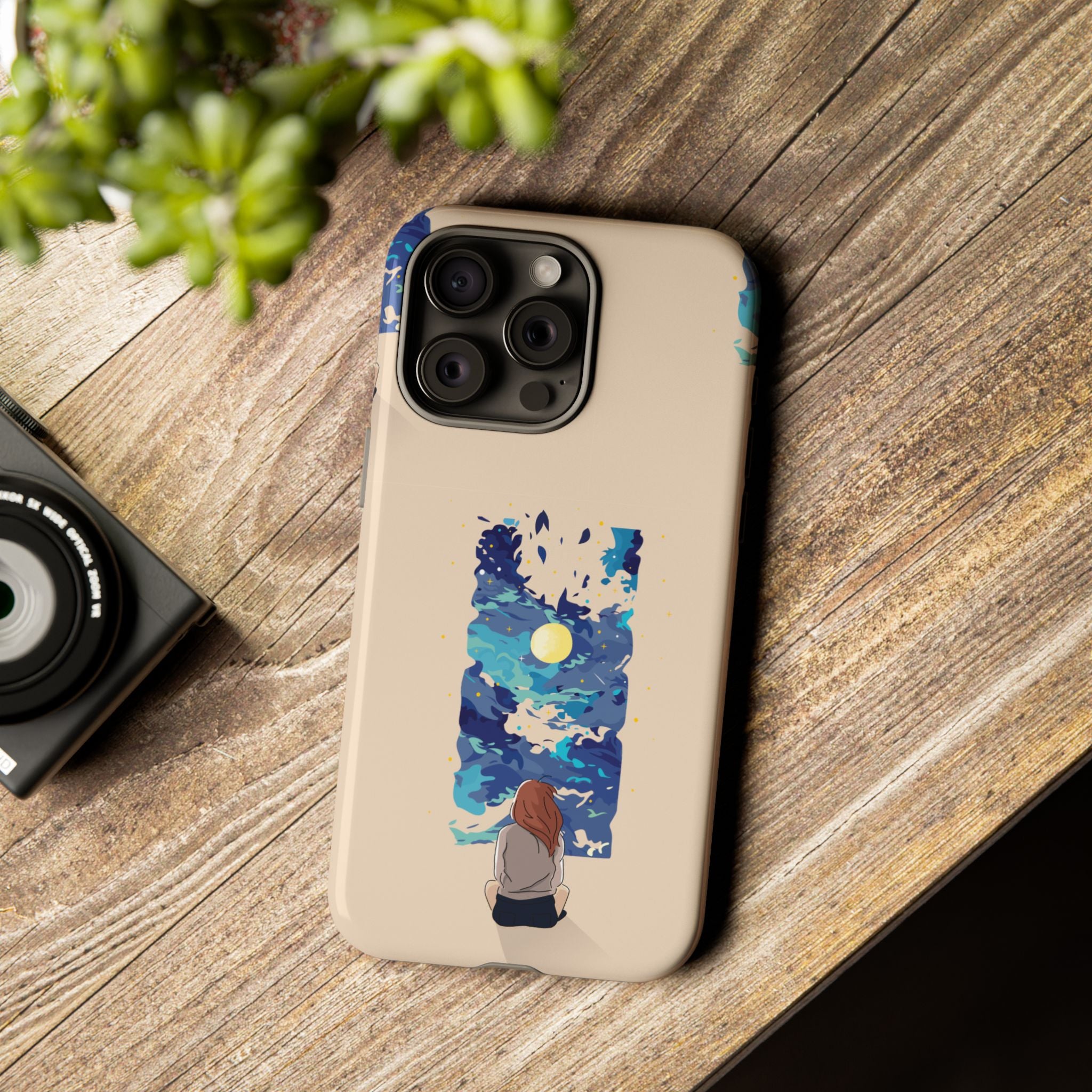 Artistic Phone Case – Expressive Protective Cover, Unique Gift for Her, Birthday Present, Eco-Friendly Mobile Accessory, Smartphone Case