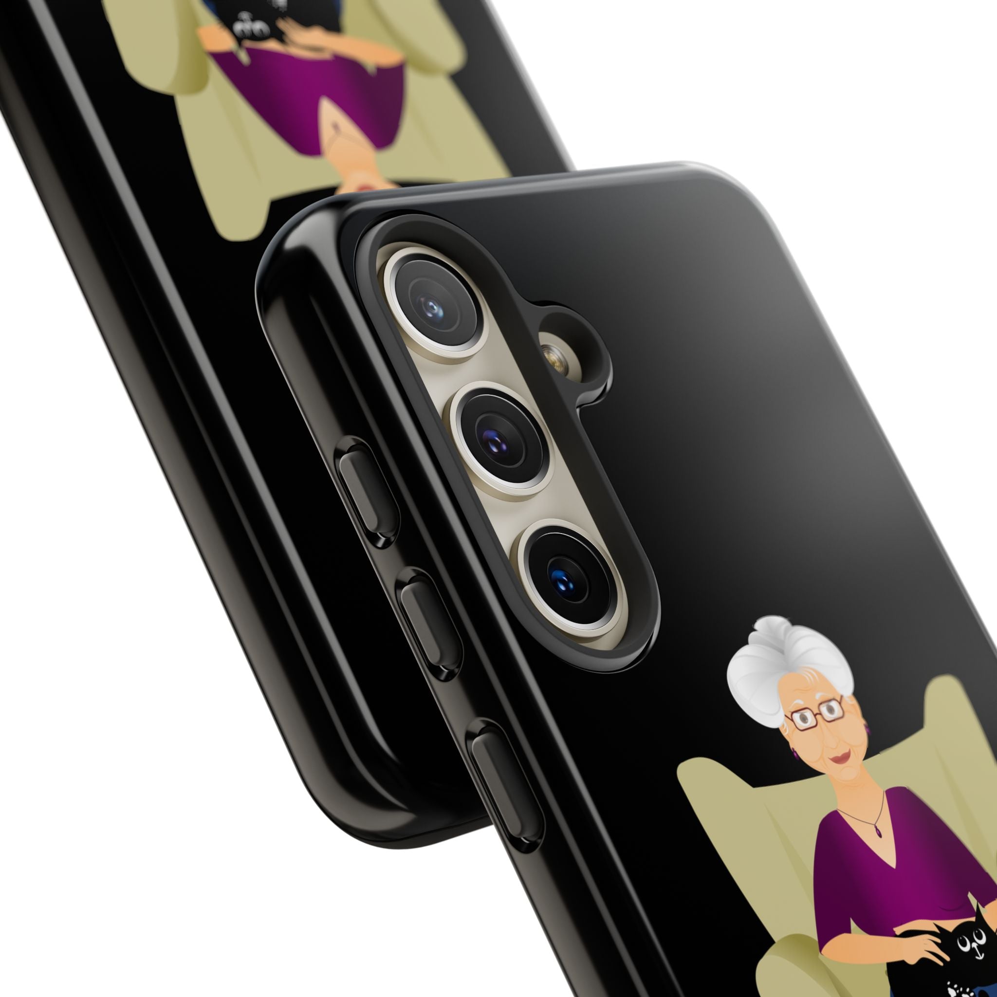 Grandma Phone Case, Tough Phone Cover for Grandparents, Durable Case for Seniors, Unique Gift for Grandmother, Personalized Tech Accessory