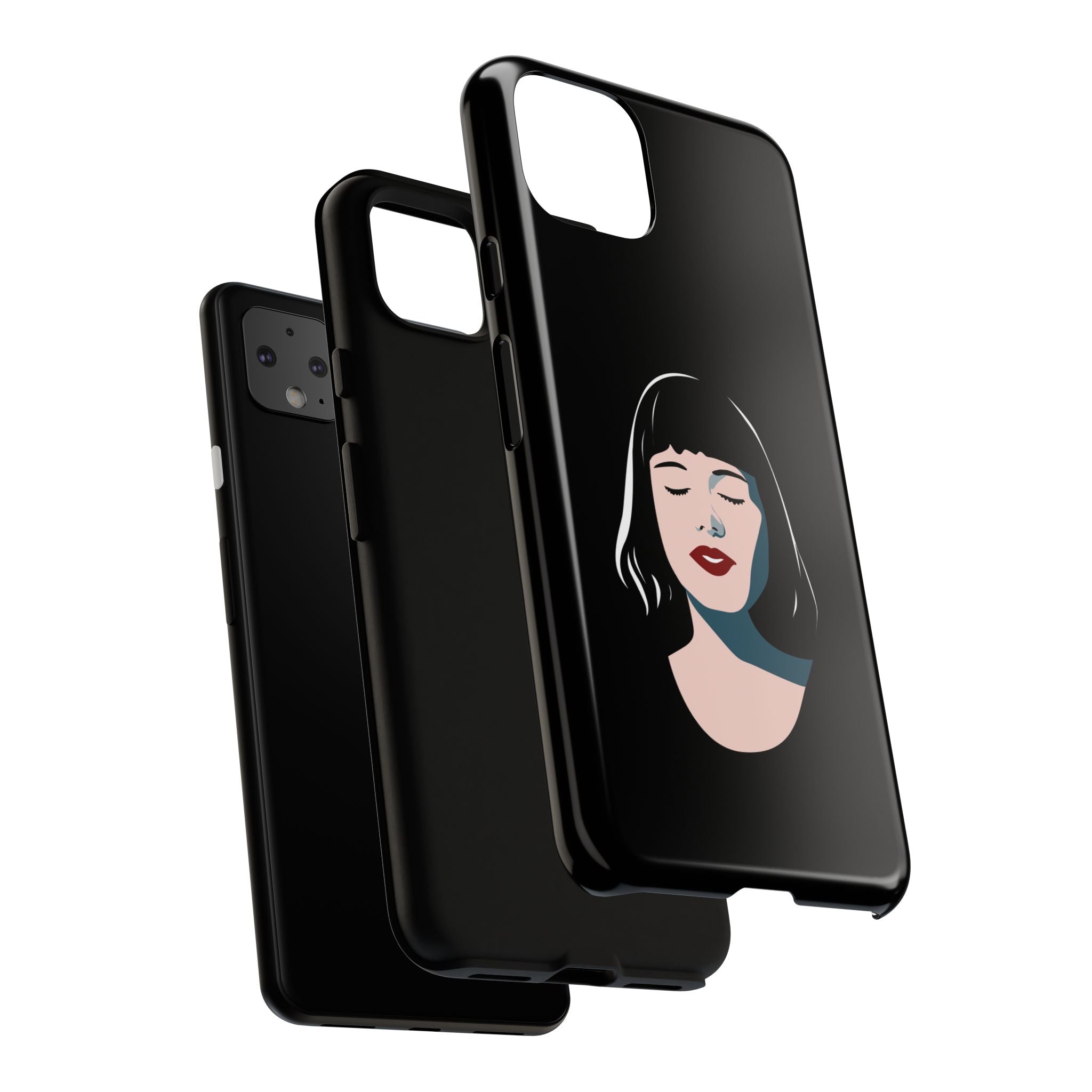 Aesthetic Phone Case, Art Deco iPhone Cover, Minimalist Cell Phone Protector, Gift for Her, Stylish Mobile Accessories