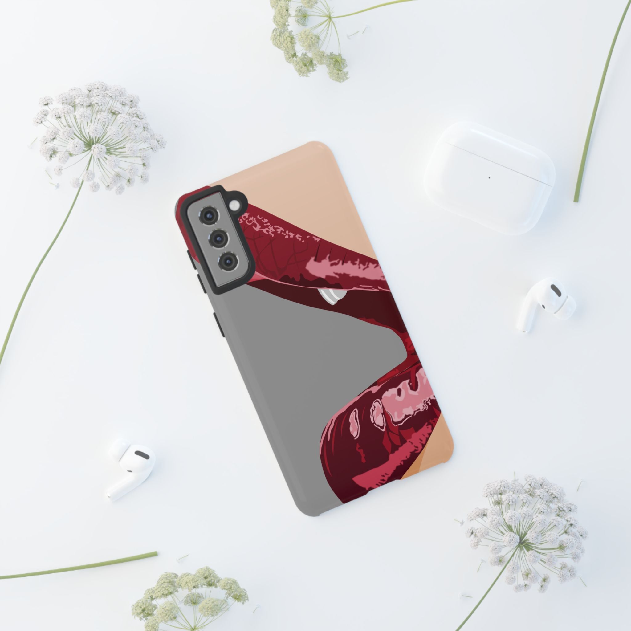 Sassy Phone Case for Tough Souls | Edgy Cell Phone Cover, Unique Gift for Her, Birthday, Christmas, Teenager Accessory