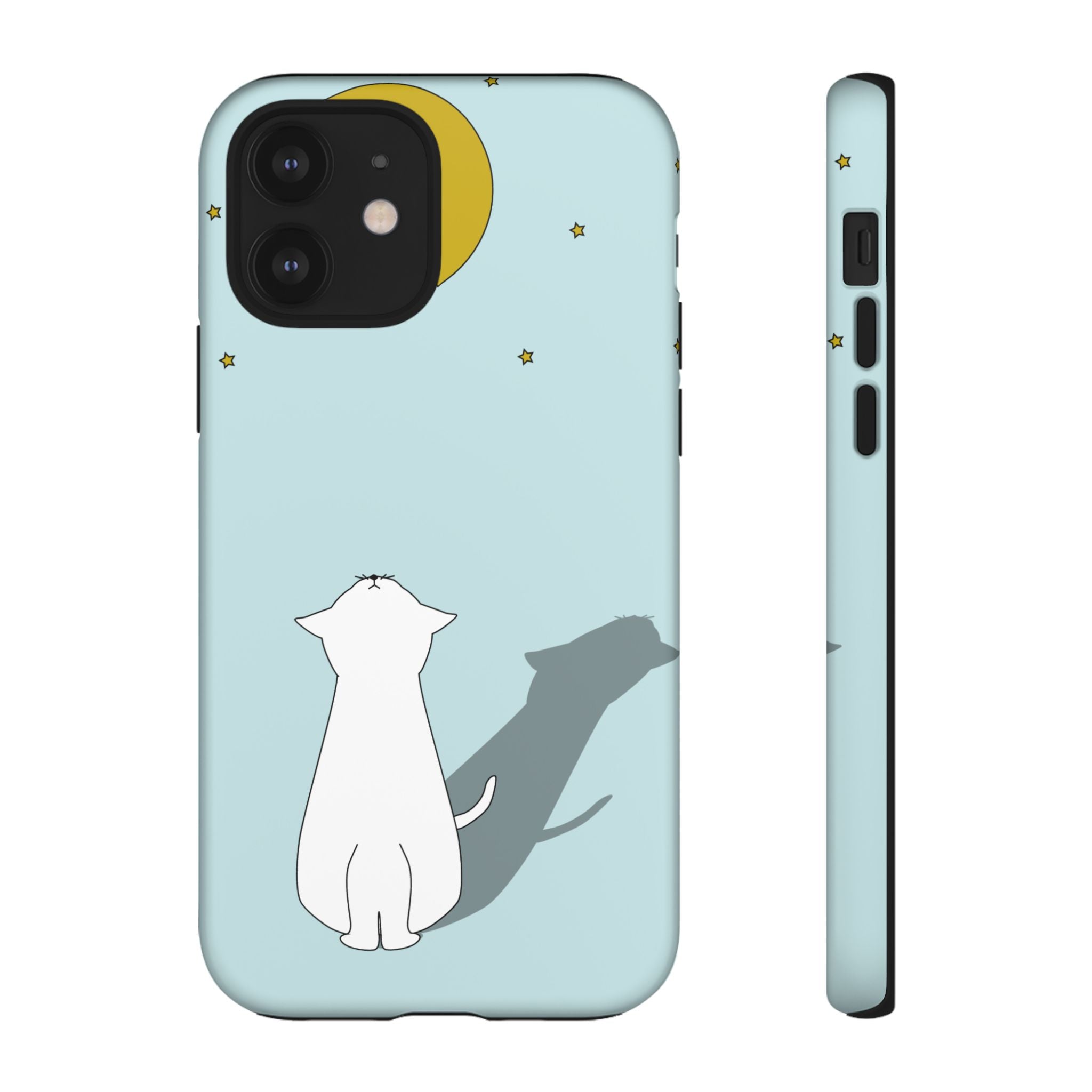 Cute Cat Phone Case, Tough Phone Cover, Pet Lover Gift, Unique Case, Animal Decor, Birthday Gift