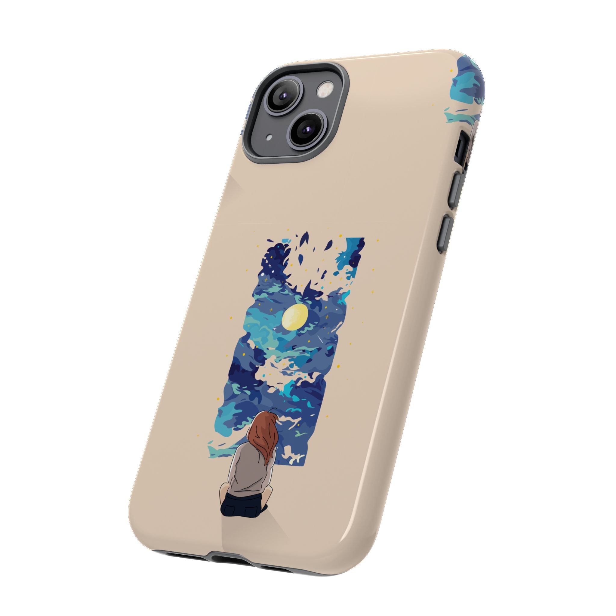 Artistic Phone Case – Expressive Protective Cover, Unique Gift for Her, Birthday Present, Eco-Friendly Mobile Accessory, Smartphone Case