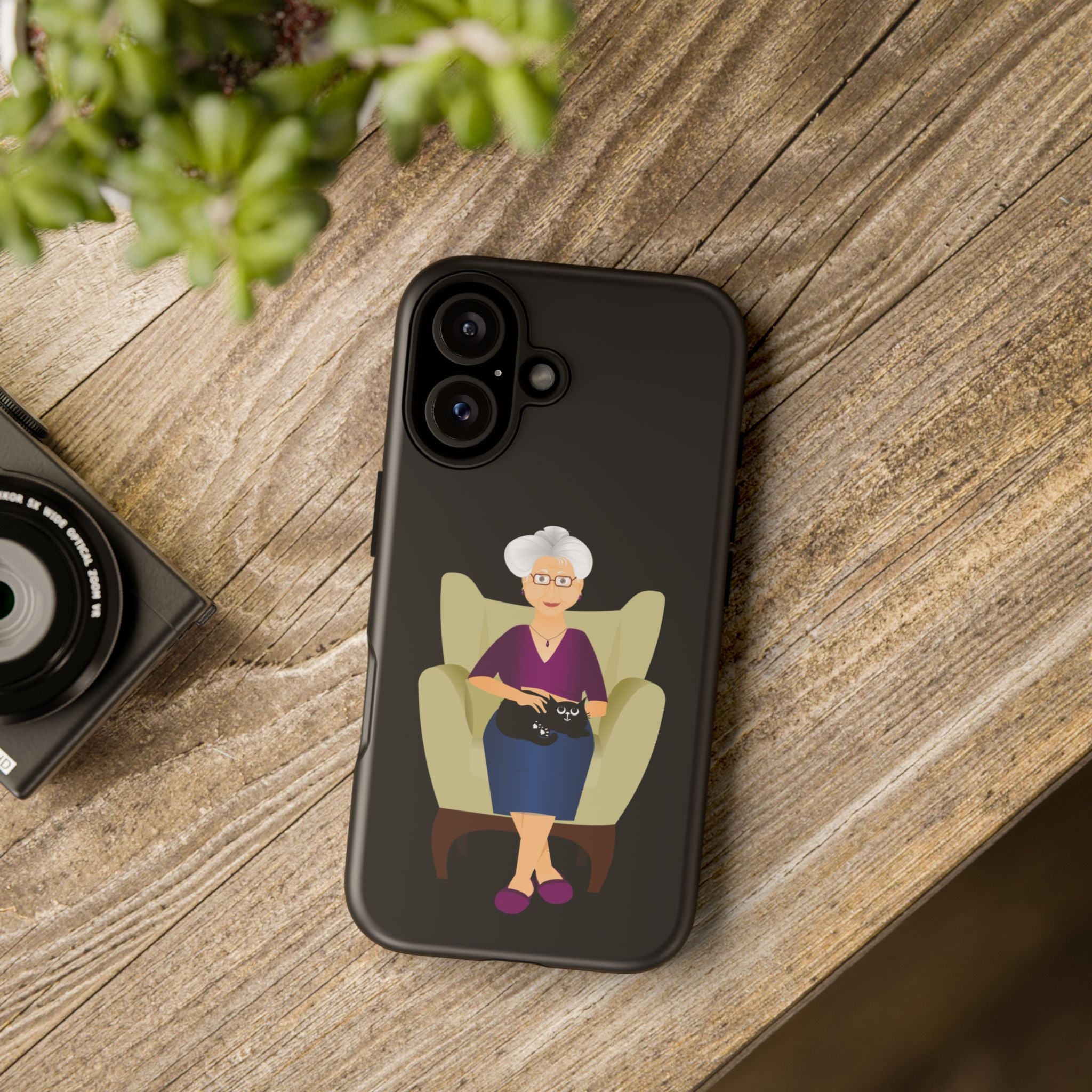 Grandma Phone Case, Tough Phone Cover for Grandparents, Durable Case for Seniors, Unique Gift for Grandmother, Personalized Tech Accessory
