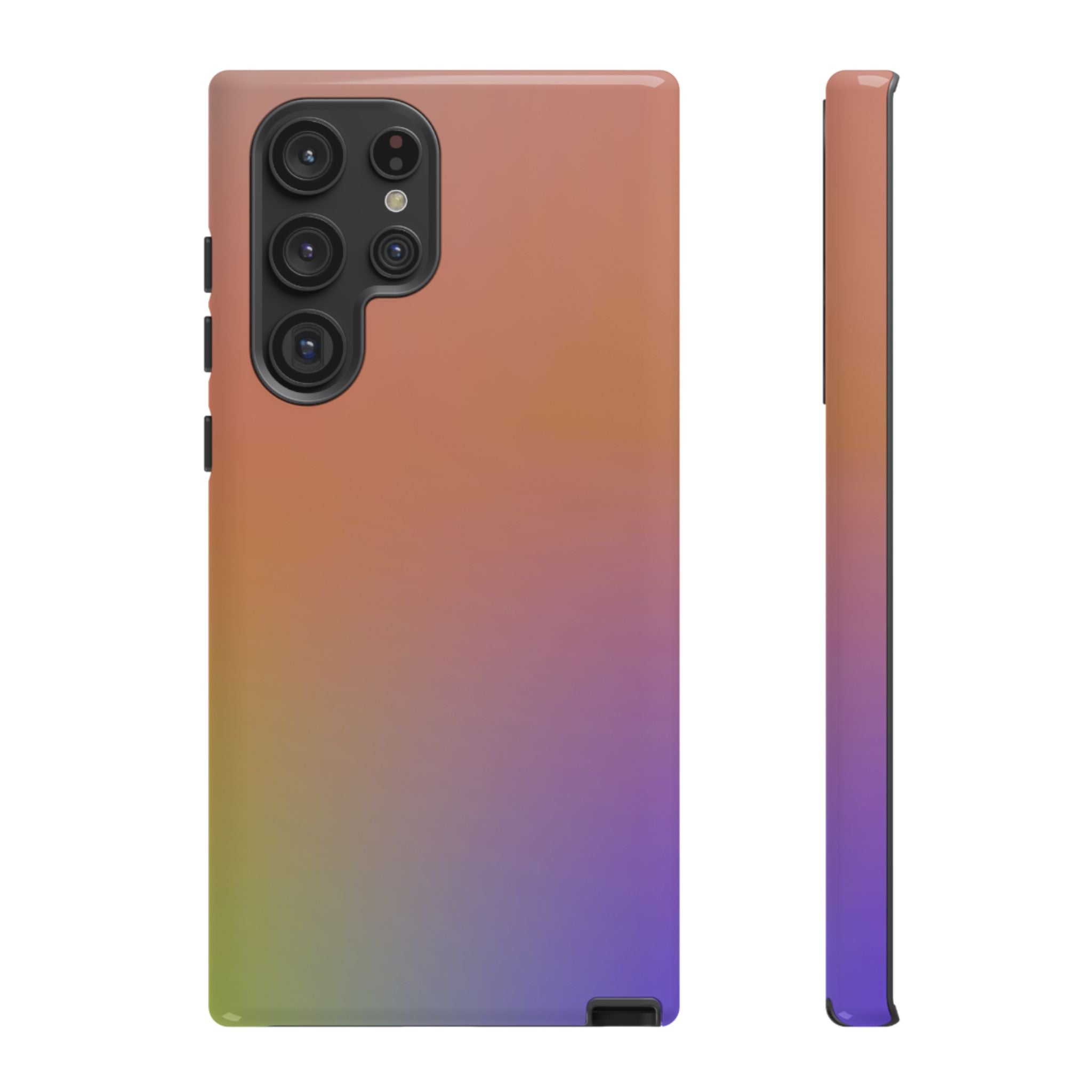 Colorful Gradient Phone Case, Tough Cases for iPhone, Customizable Phone Cover, Trendy Tech Accessory, Gift for Tech Lovers