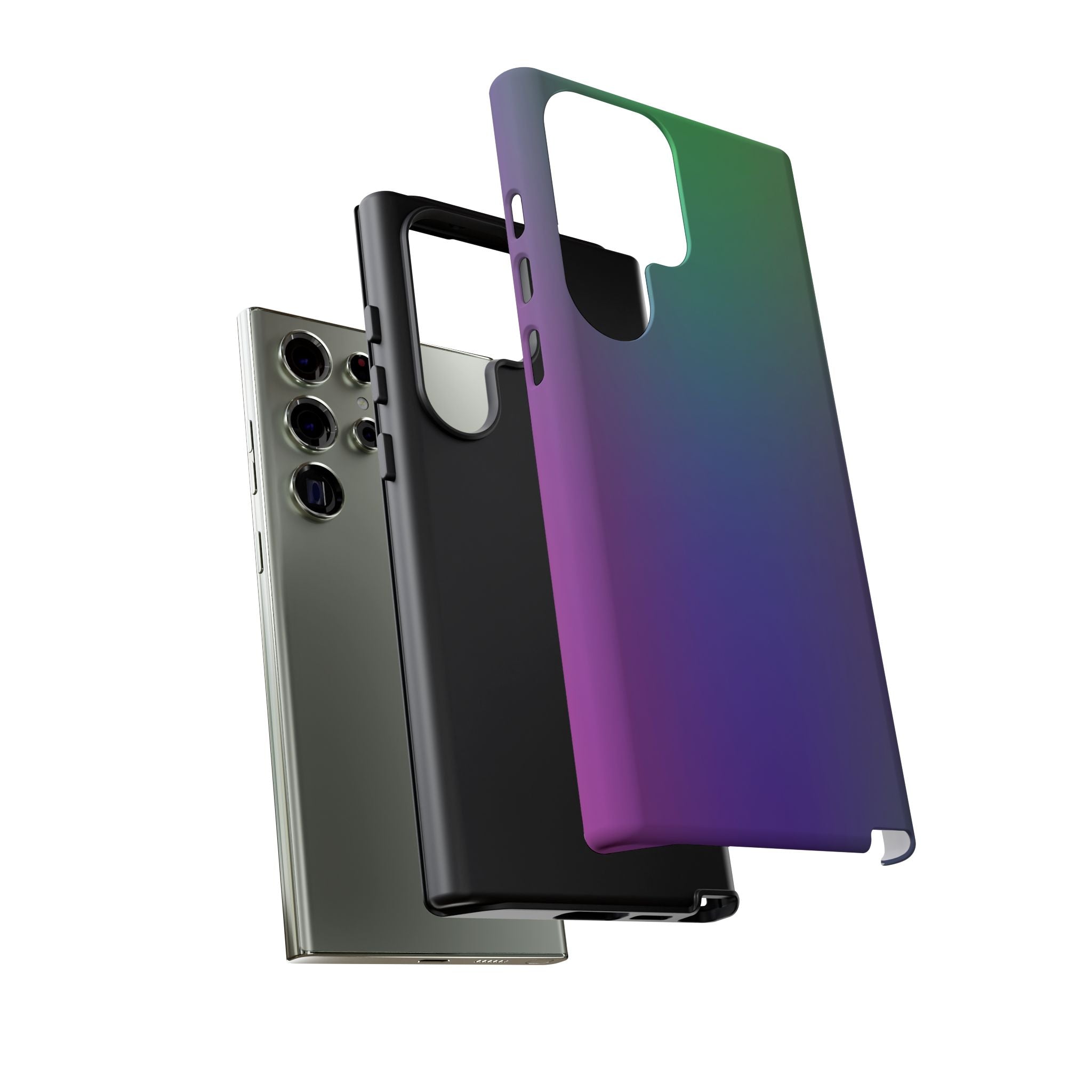 Gradient Phone Case, Durable Phone Protector, Trendy Cell Phone Accessory, Gift for Tech Lovers, Stylish Mobile Case