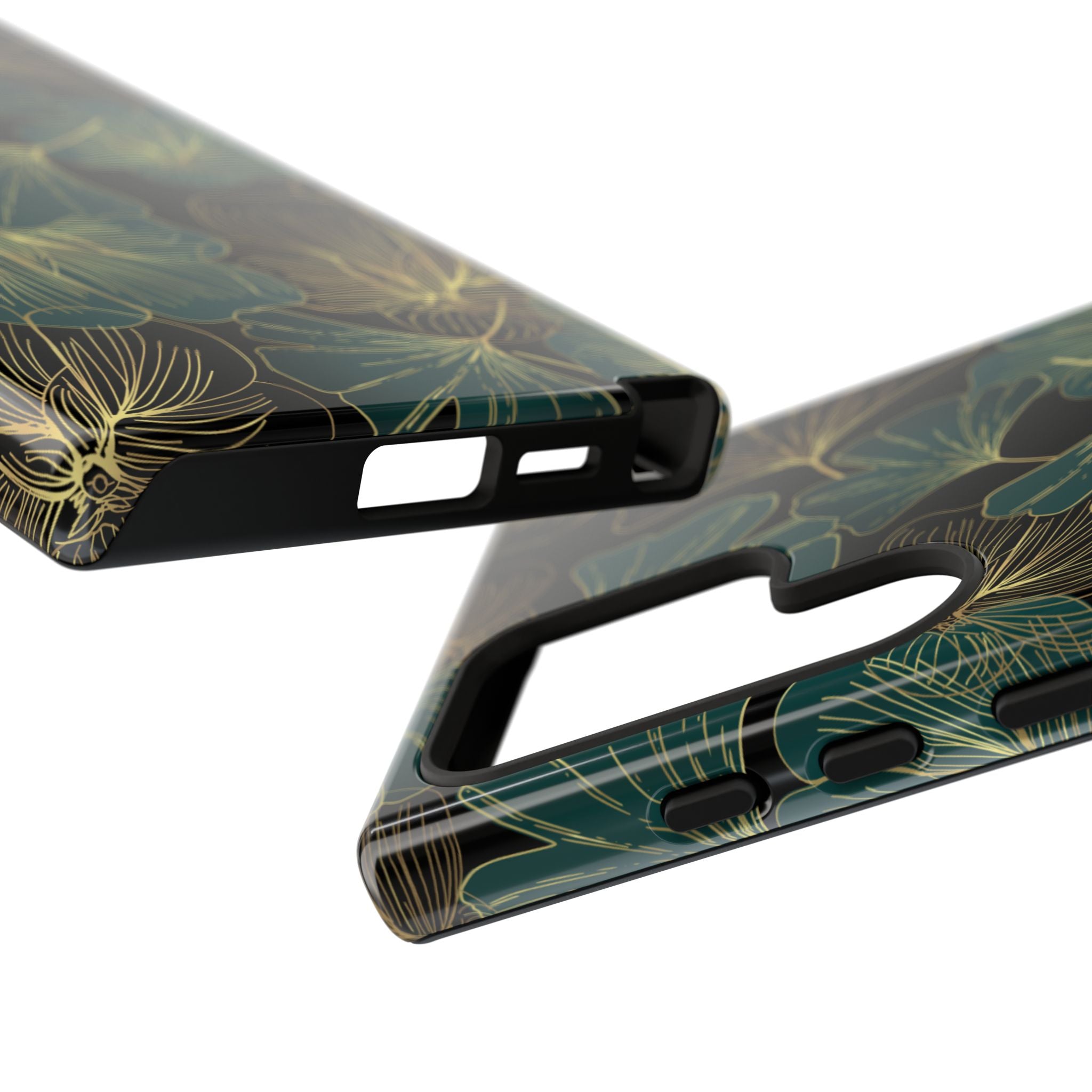 Floral Phone Case - Tough Cases, Protective Cover, Stylish Accessory, Gift for Her, Nature-Inspired Design