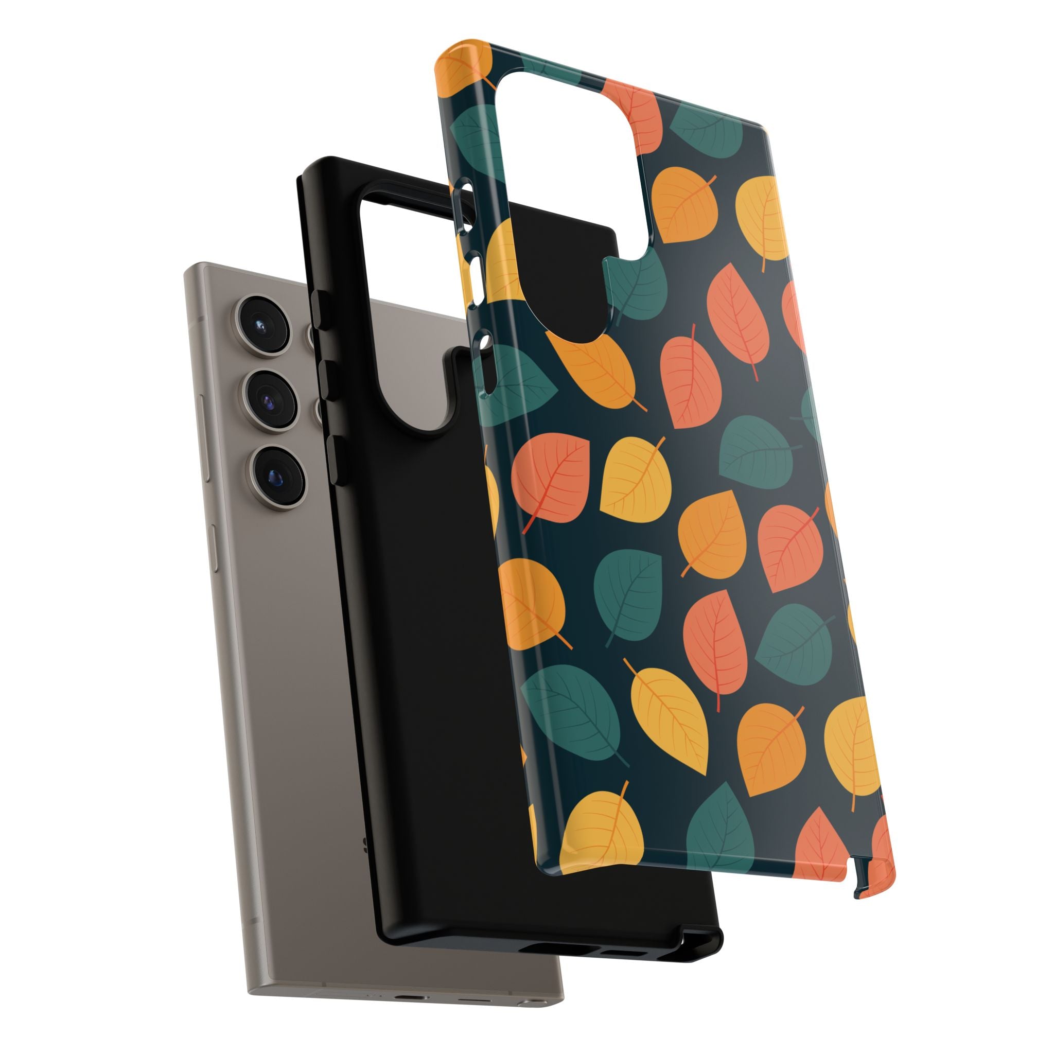 Autumn Leaves Phone Case - Protective Cell Phone Cover, Fall Aesthetic, Nature Lover Gift, Seasonal Accessories, Eco-Friendly Case