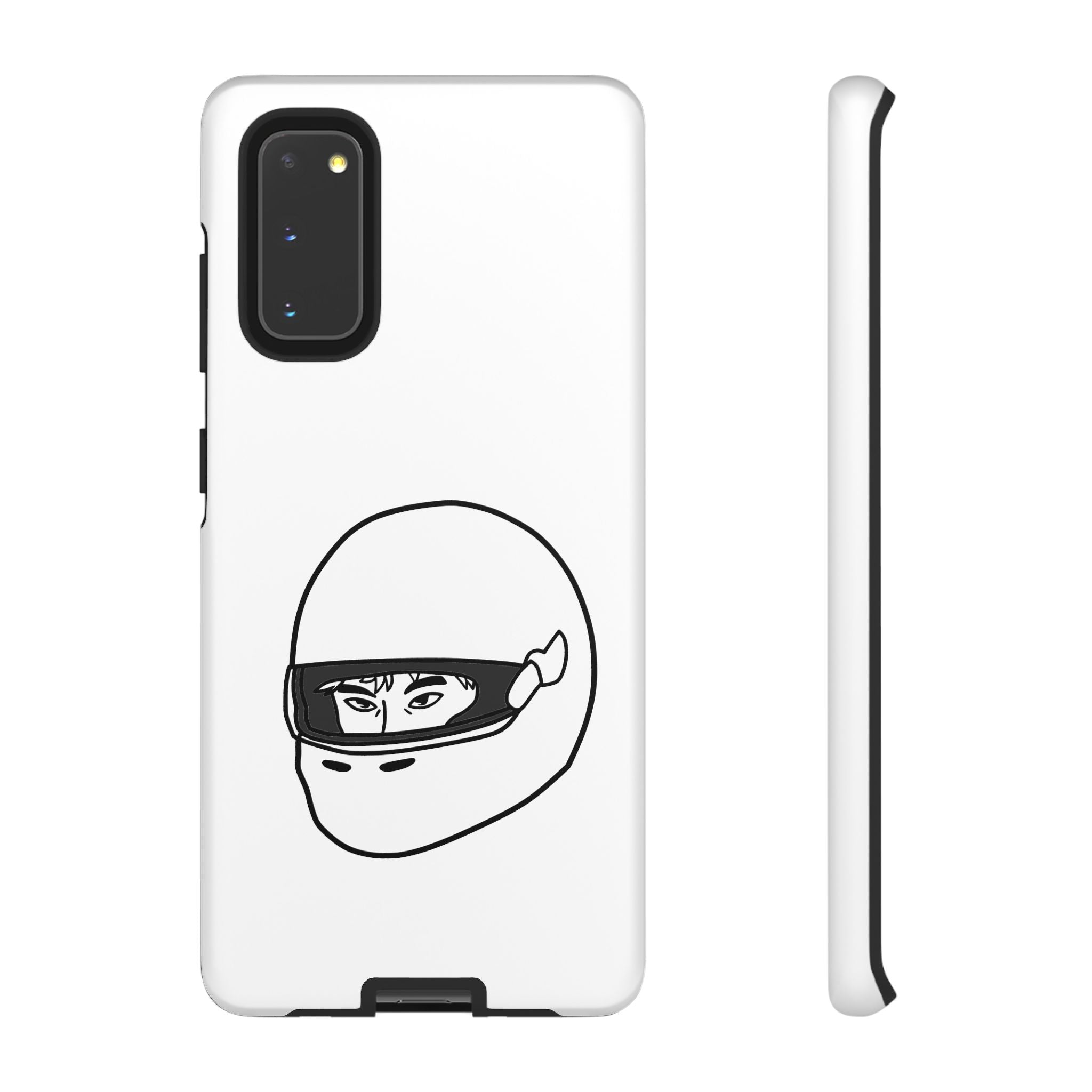 Stylish Phone Case with Racing Helmet Design | Tough Cases | Unique Gift, Motorcycle Enthusiast, Race Lover, Custom Accessory, Everyday Use