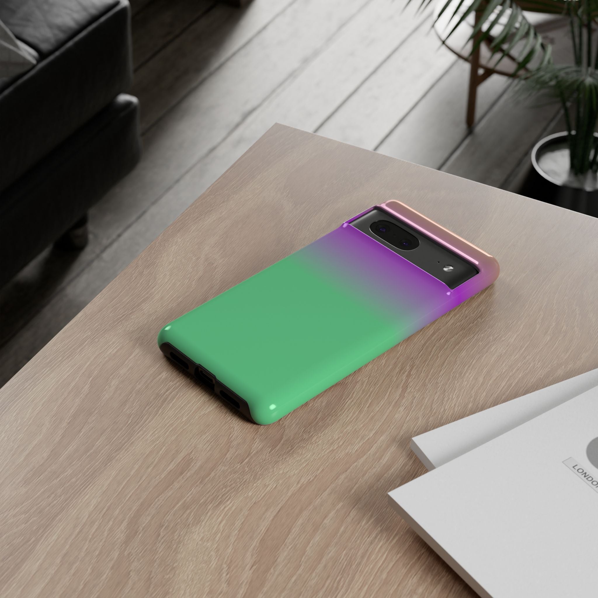 Vibrant Phone Case, Stylish Tech Accessory, Fun Gift Idea, Unique Mobile Cover, Trendy Gradient Design