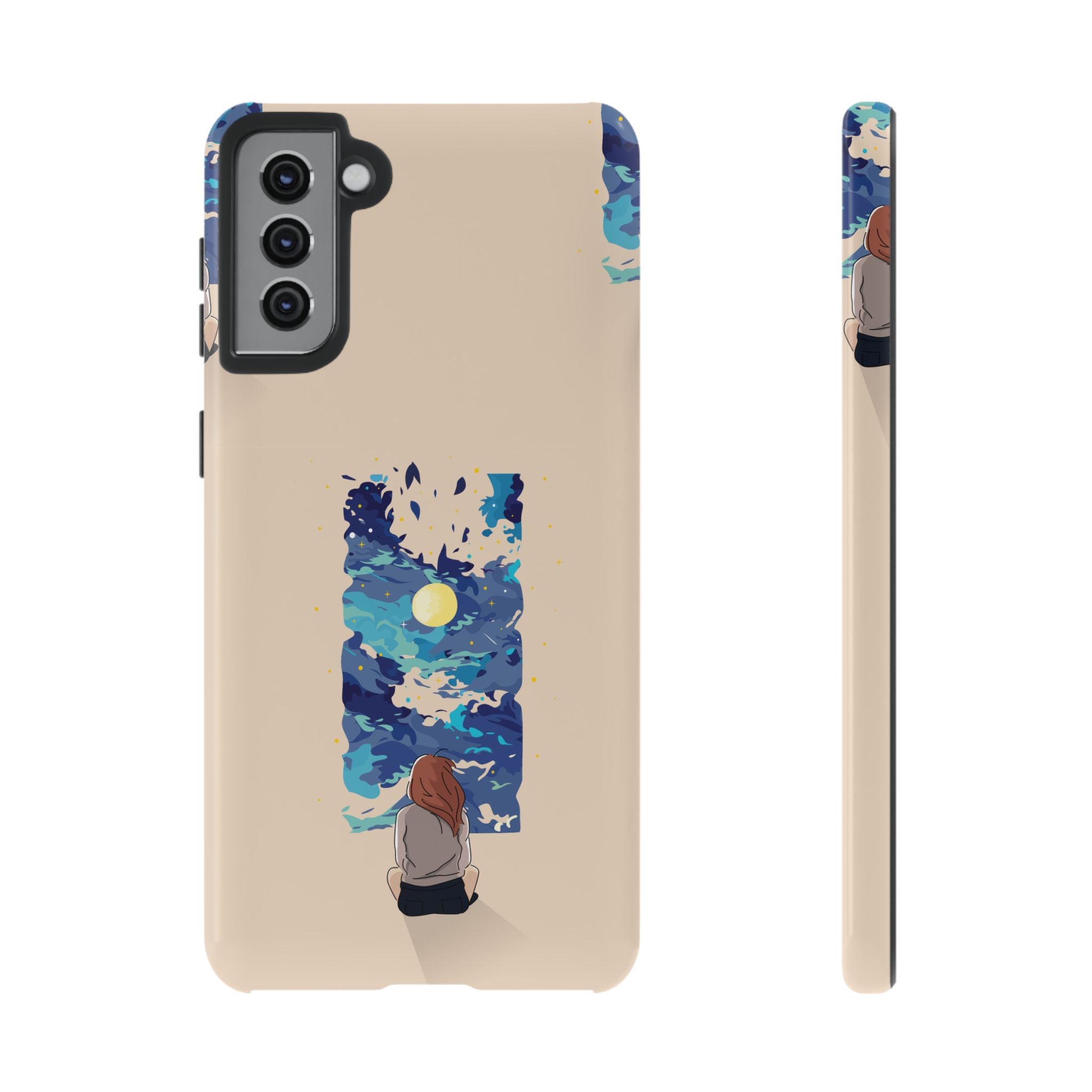 Artistic Phone Case – Expressive Protective Cover, Unique Gift for Her, Birthday Present, Eco-Friendly Mobile Accessory, Smartphone Case