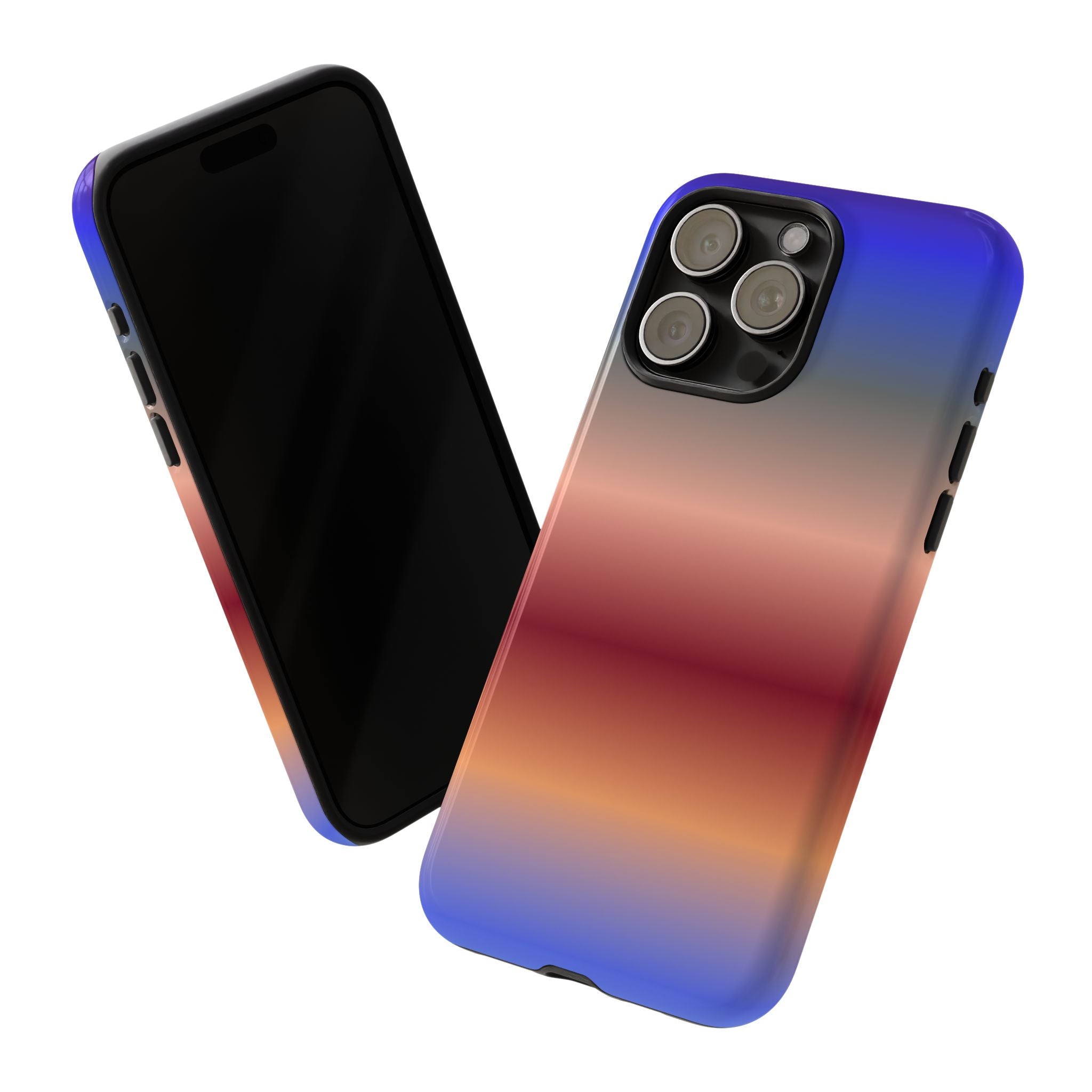 Gradient Phone Case, Tough Cases for iPhone, Stylish Phone Cover, Modern Gradient Design, Durable Protective Case, Gift for Tech Lovers