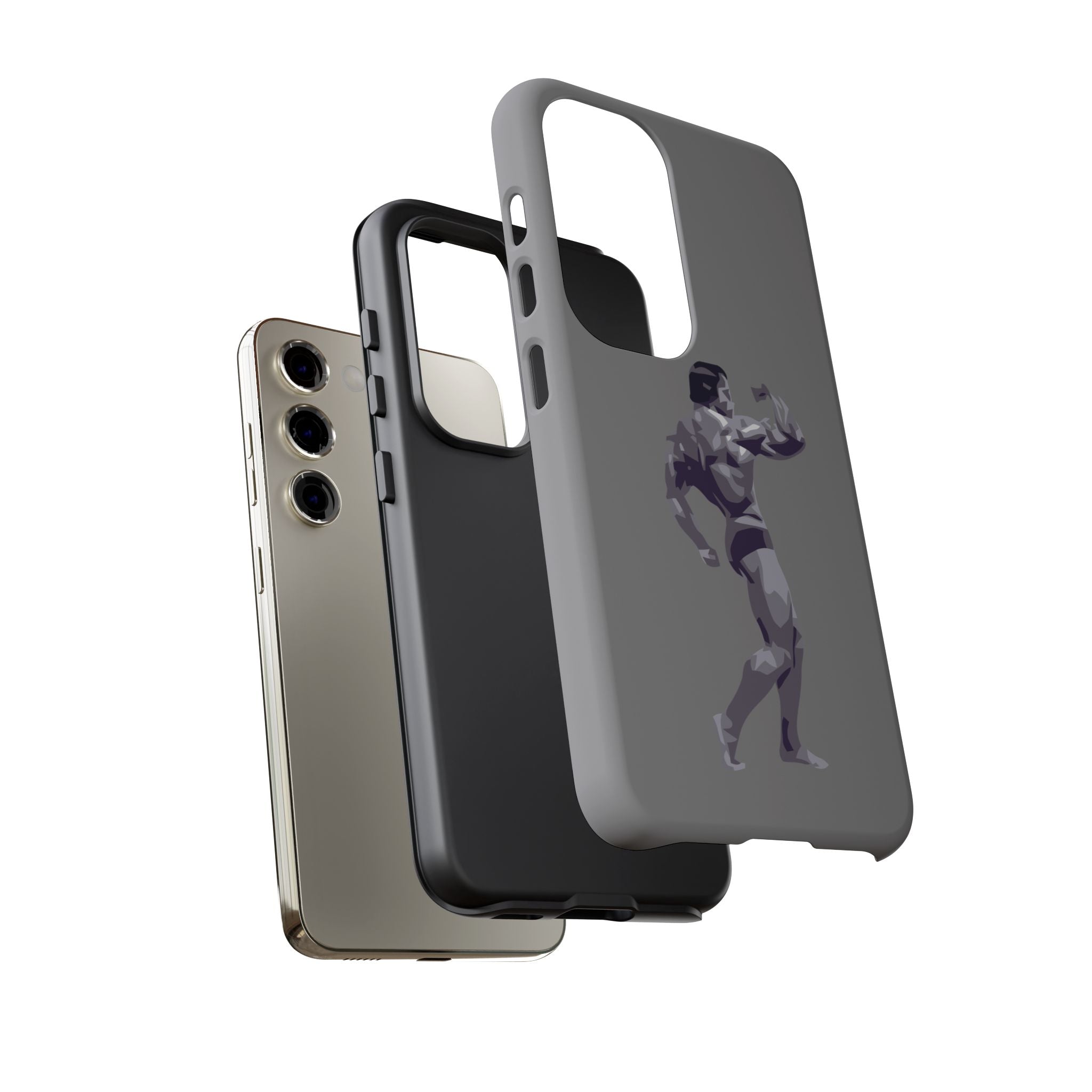 Muscle Man Phone Case - Tough Cases, Martial Arts Gift, Gym Lover Accessories, Inspirational Phone Cover, Unique Tech Gift