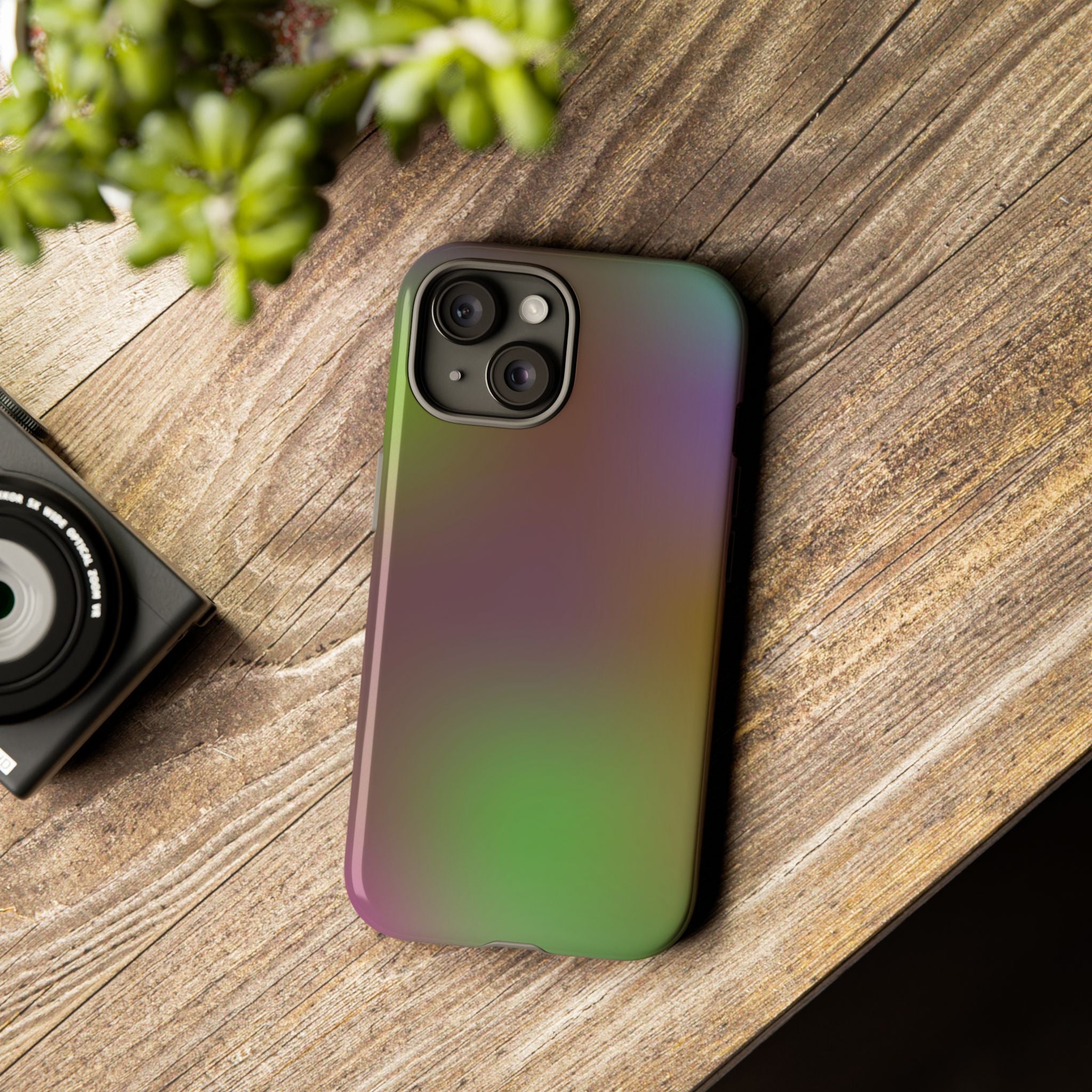 Colorful Gradient Phone Case, Tough Cases for Protection, Stylish Mobile Cover, Unique Gift, Modern Tech Accessory