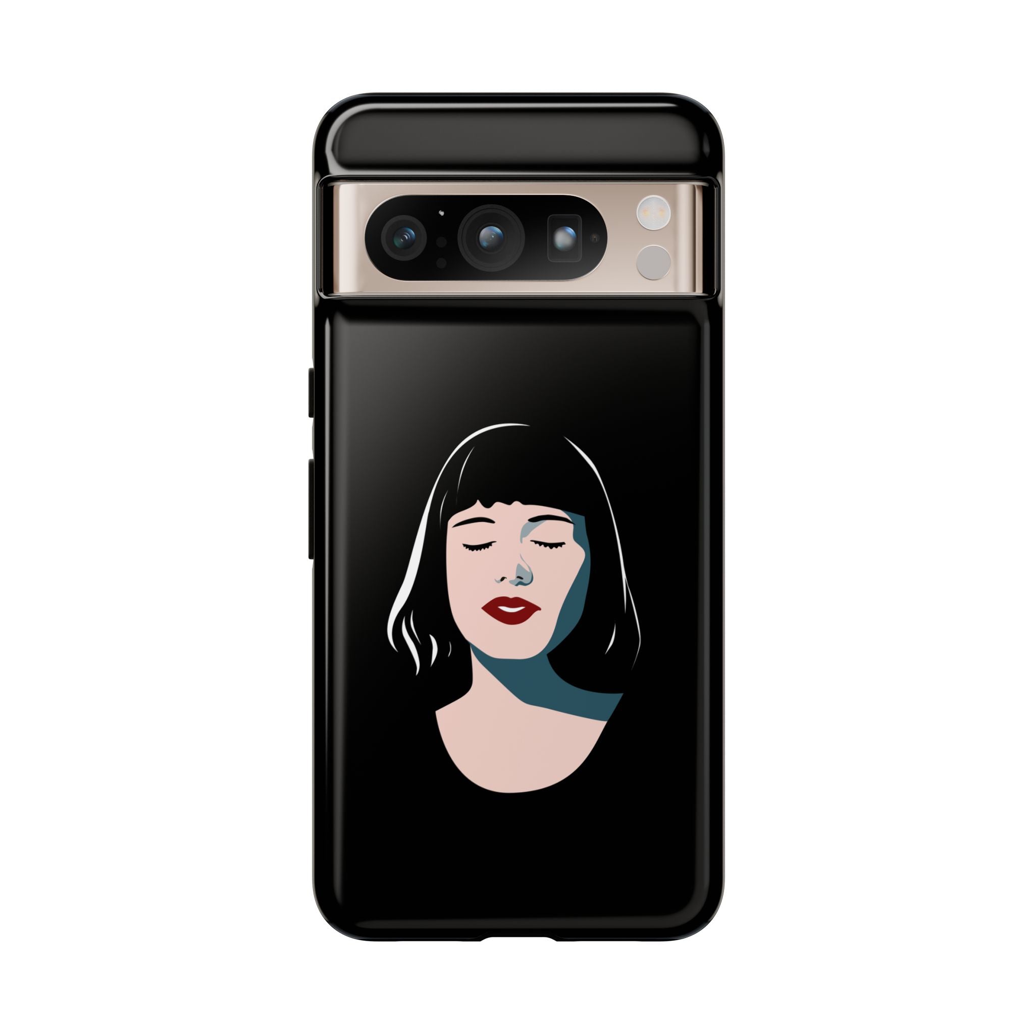 Aesthetic Phone Case, Art Deco iPhone Cover, Minimalist Cell Phone Protector, Gift for Her, Stylish Mobile Accessories