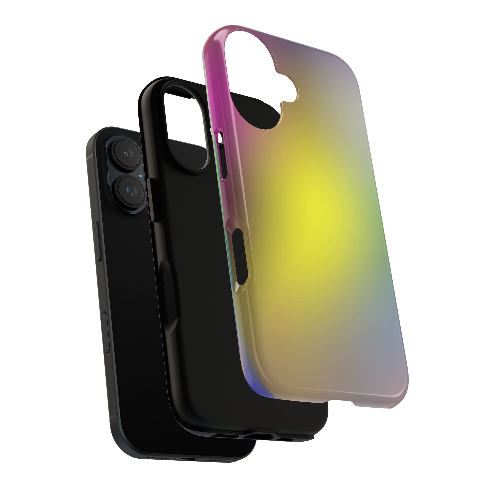 Colorful Tough Phone Case, Stylish Slim Cover, Durable Mobile Protection, Trendy Gift for Tech Lovers, Vibrant Phone Accessory