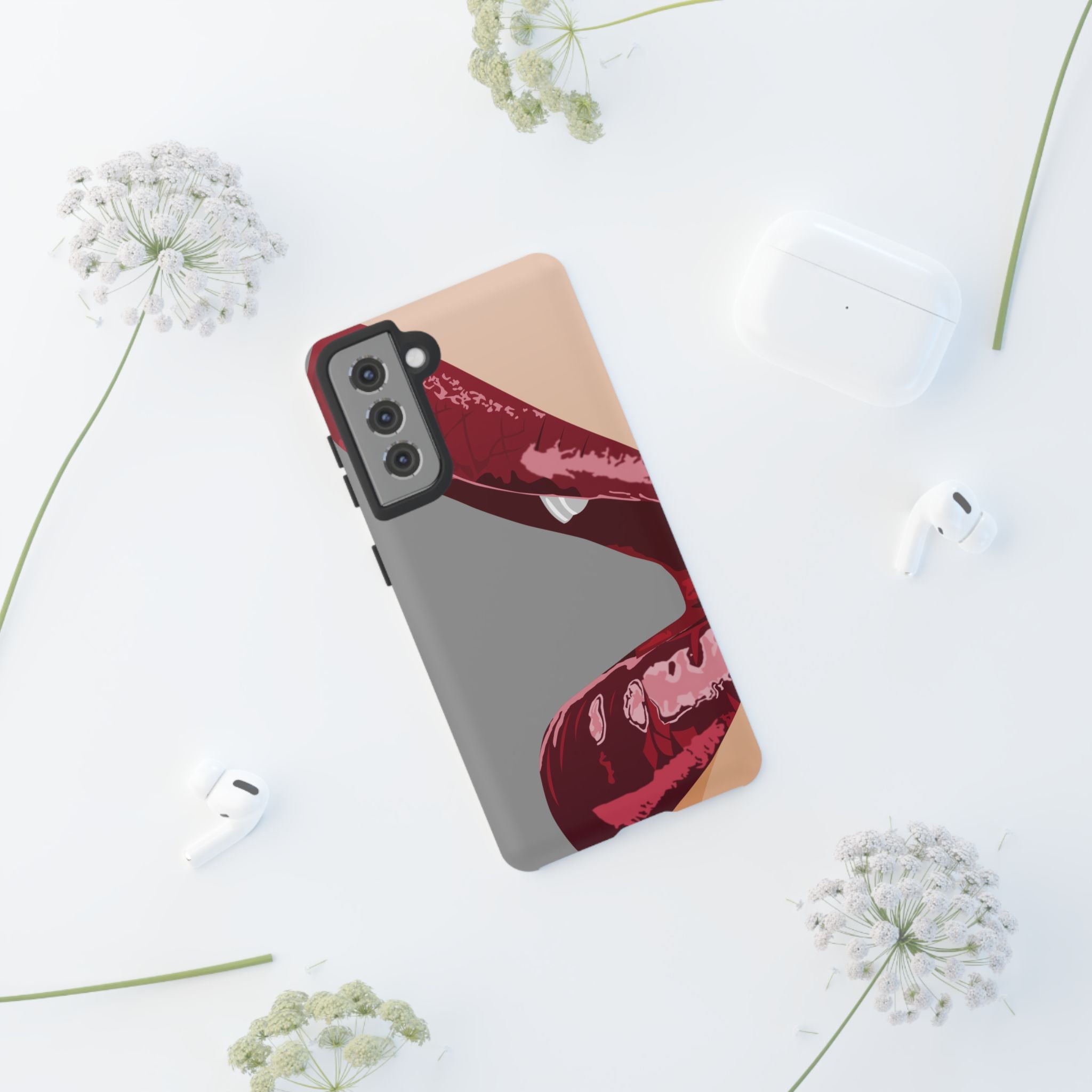 Sassy Phone Case for Tough Souls | Edgy Cell Phone Cover, Unique Gift for Her, Birthday, Christmas, Teenager Accessory
