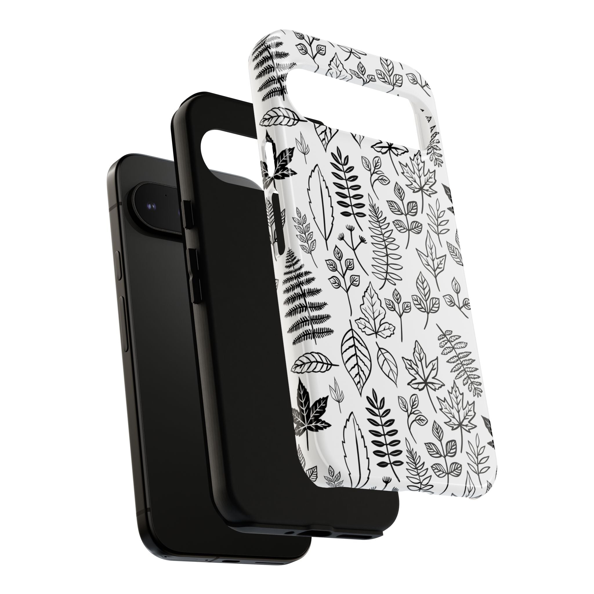 Stylish Phone Case for Nature Lovers, Botanical Design, Gift for Her, Fall Accessories, Customizable Tech Gear