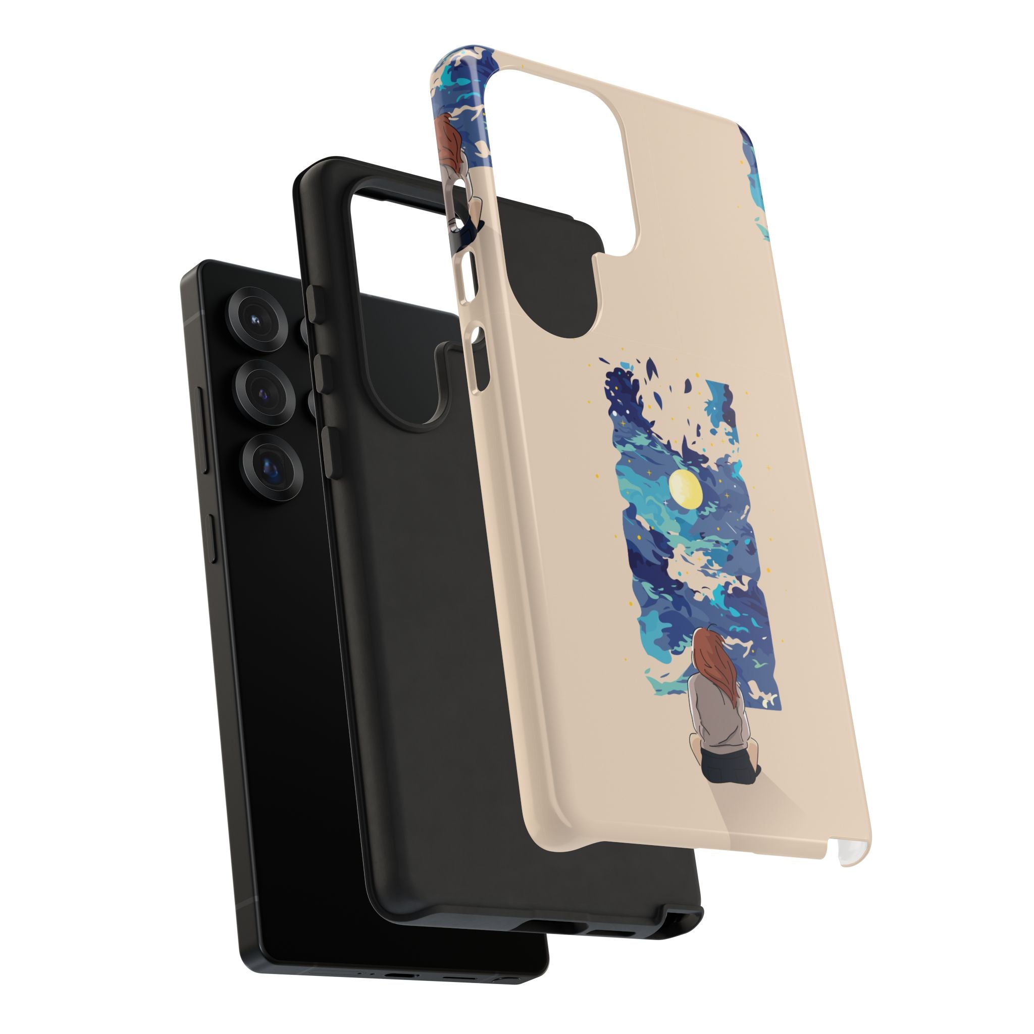 Artistic Phone Case – Expressive Protective Cover, Unique Gift for Her, Birthday Present, Eco-Friendly Mobile Accessory, Smartphone Case