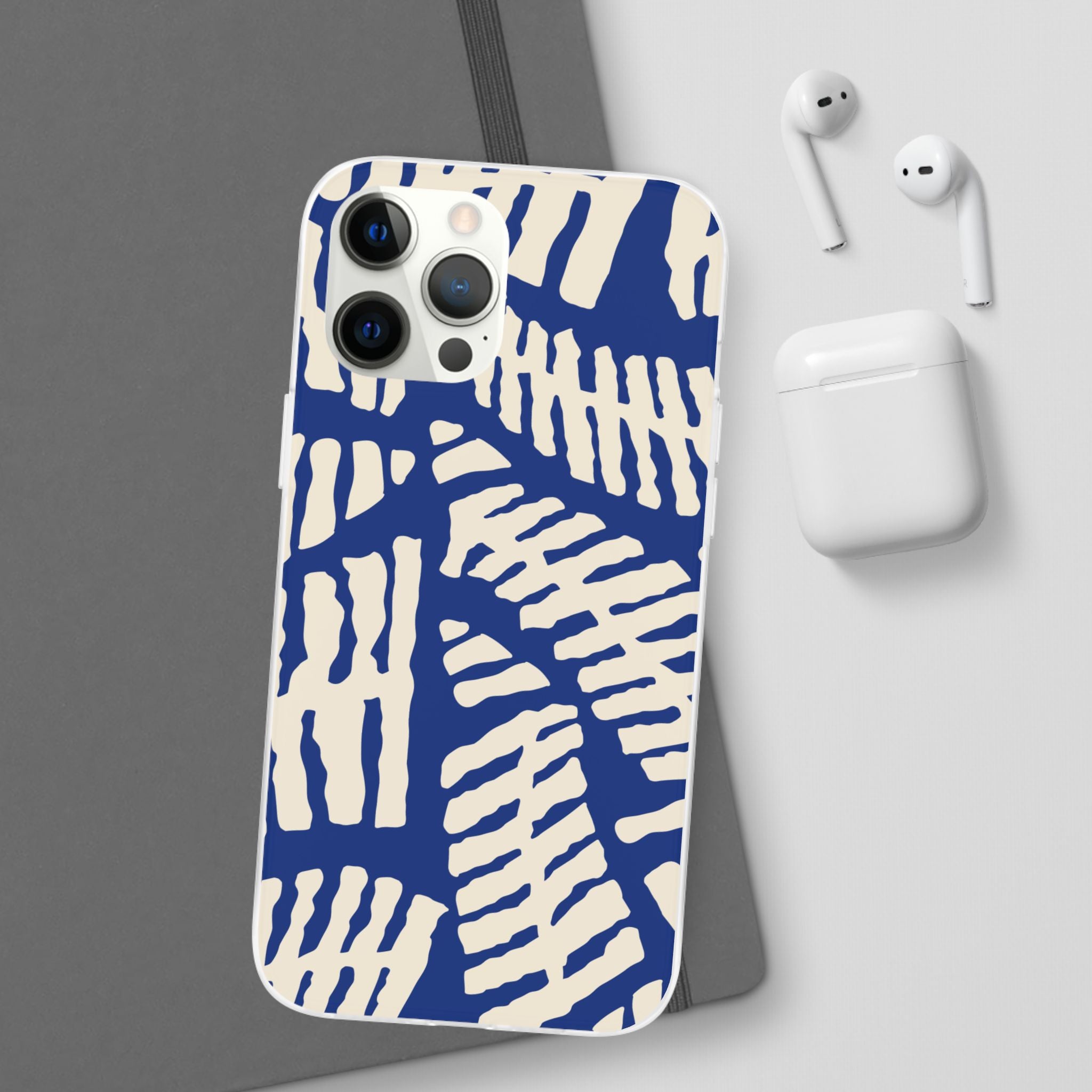 Stylish Flexi Cases for Smartphones, Artistic Phone Cover, Modern Design, Unique Gift for Her, Trendy Accessories