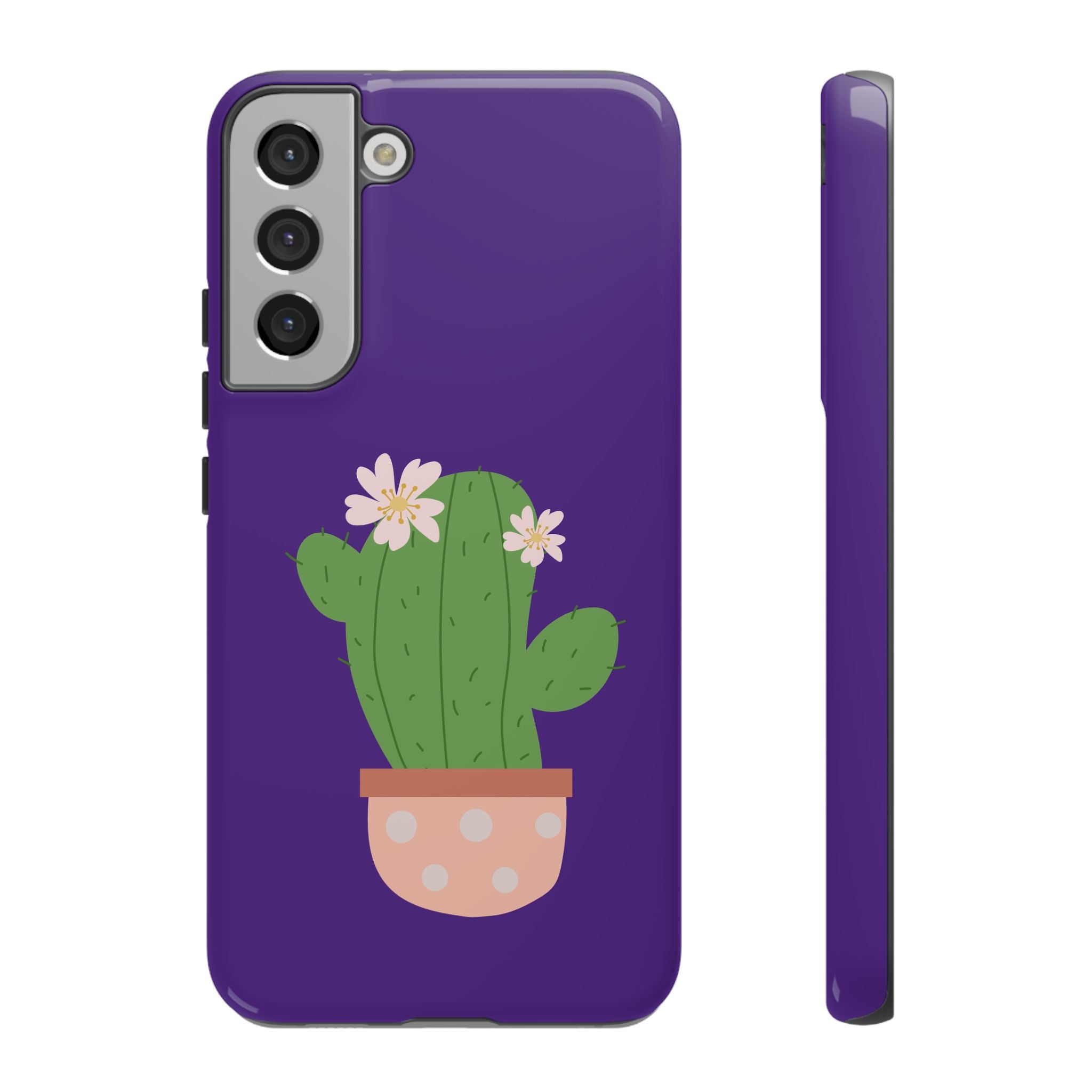 Cactus Phone Case, Tough Cases, Cute Floral, Trending Design, Unique Gift, Phone Accessories, Summer Vibe, Nature Lover