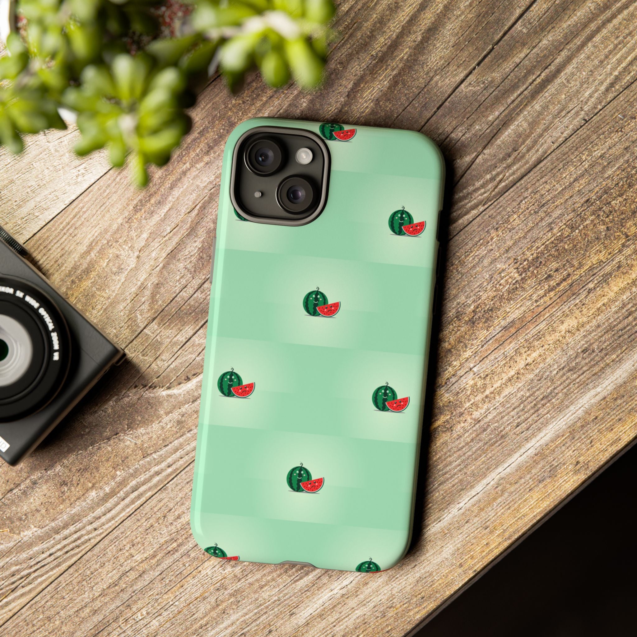 Colorful Cactus Phone Case, Fun Phone Cover, Cute Cell Phone Accessories, Unique Gifts, Summer Vibes