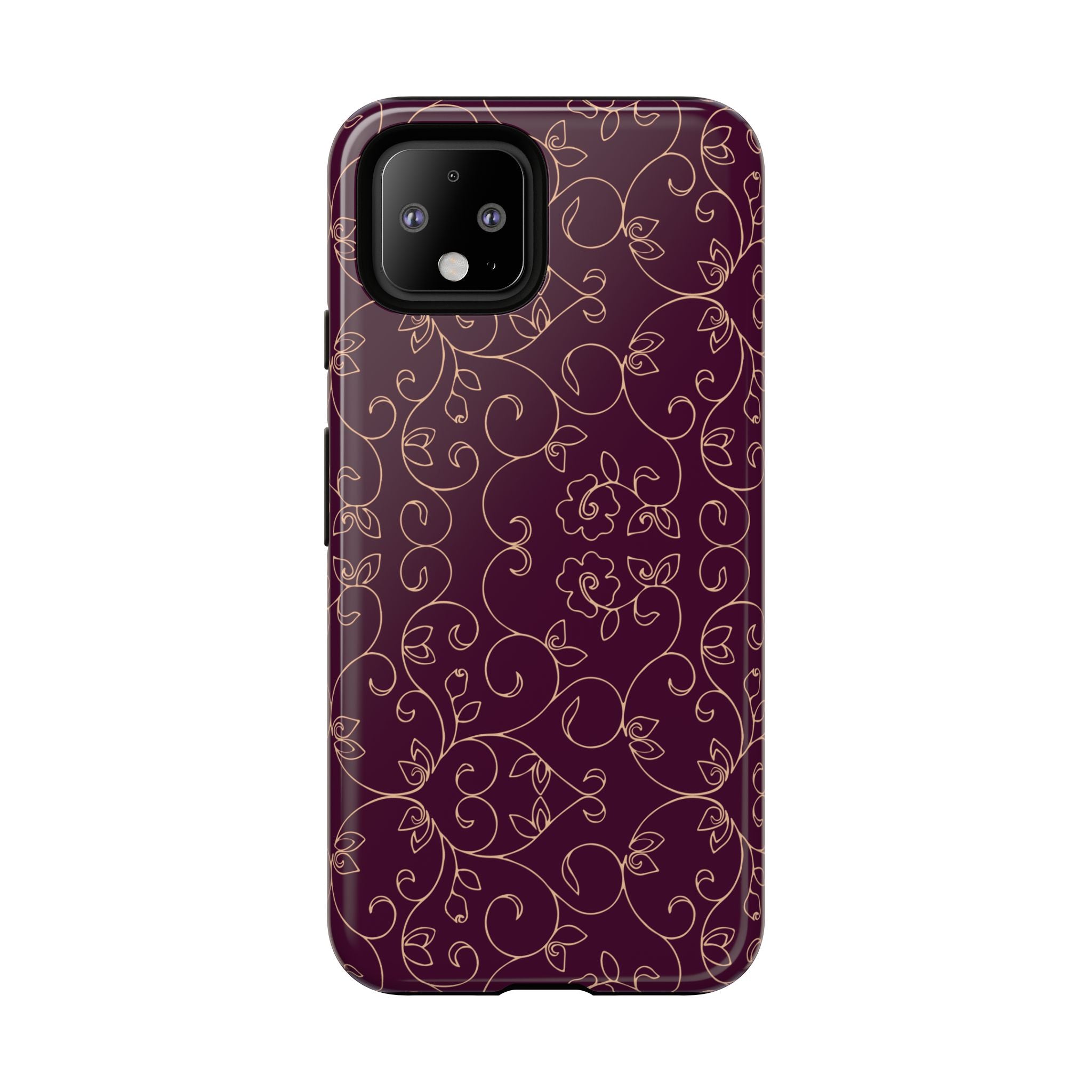 Elegant Floral Phone Case | Durable Mobile Cover, Gift for Her, Floral Design, Stylish Accessory, Phone Protection