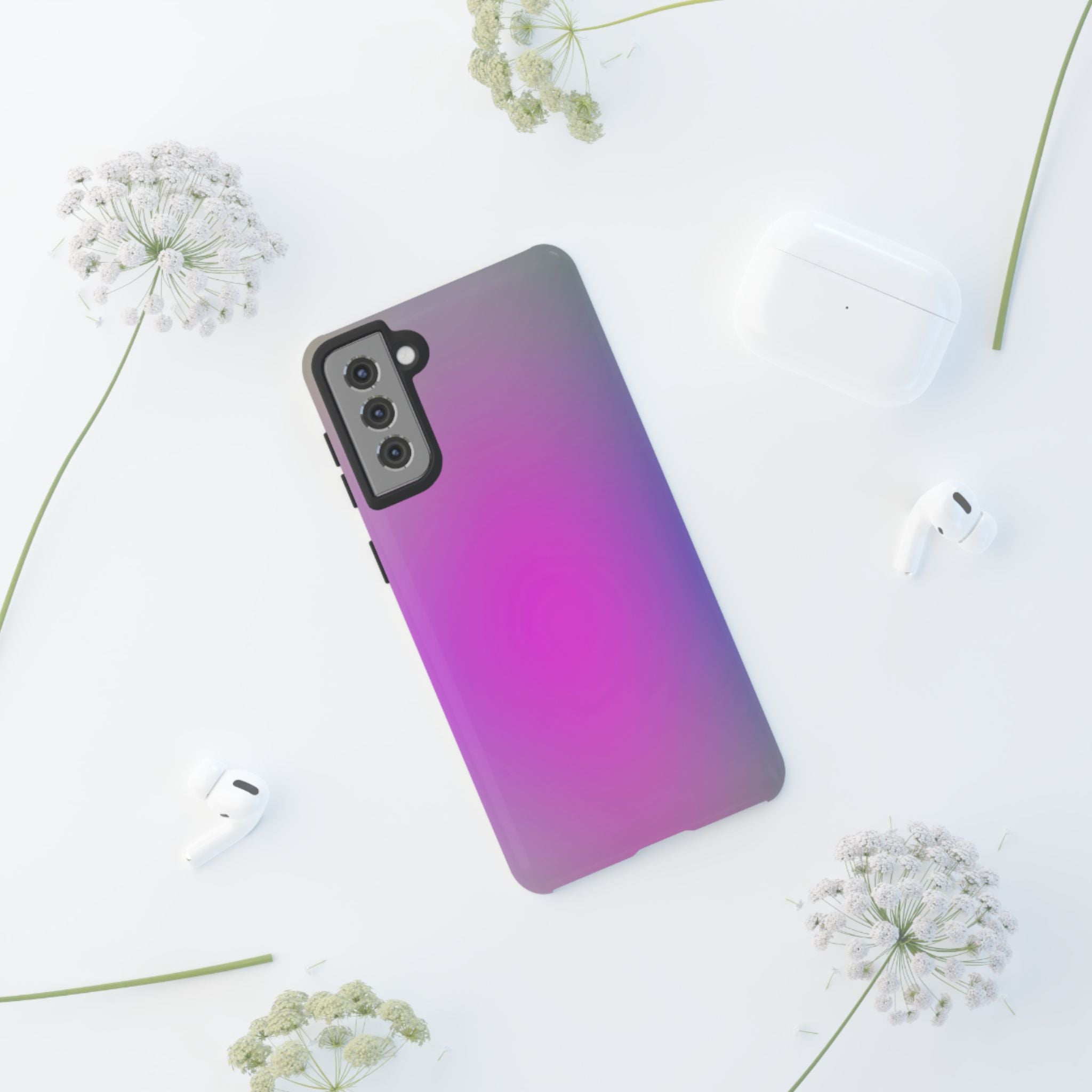 Gradient Phone Case, Stylish Tough Cases, Phone Cover, Trendy Tech Accessory, Gift for Smartphone Lovers, Colorful Phone Protection