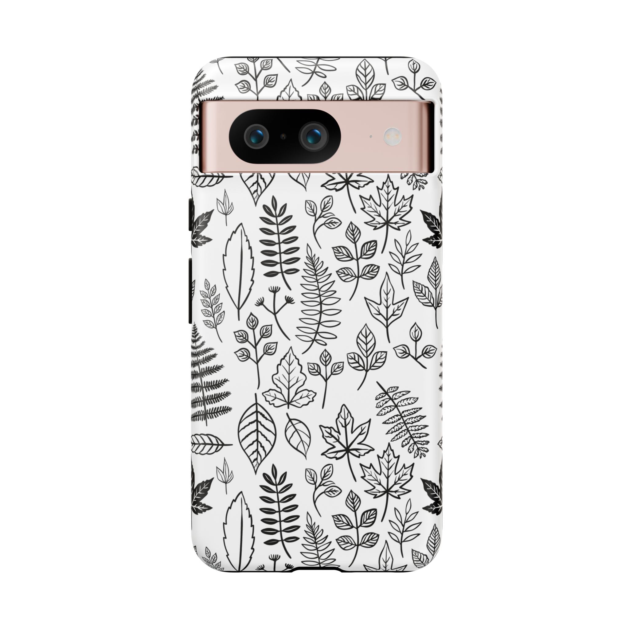 Stylish Phone Case for Nature Lovers, Botanical Design, Gift for Her, Fall Accessories, Customizable Tech Gear