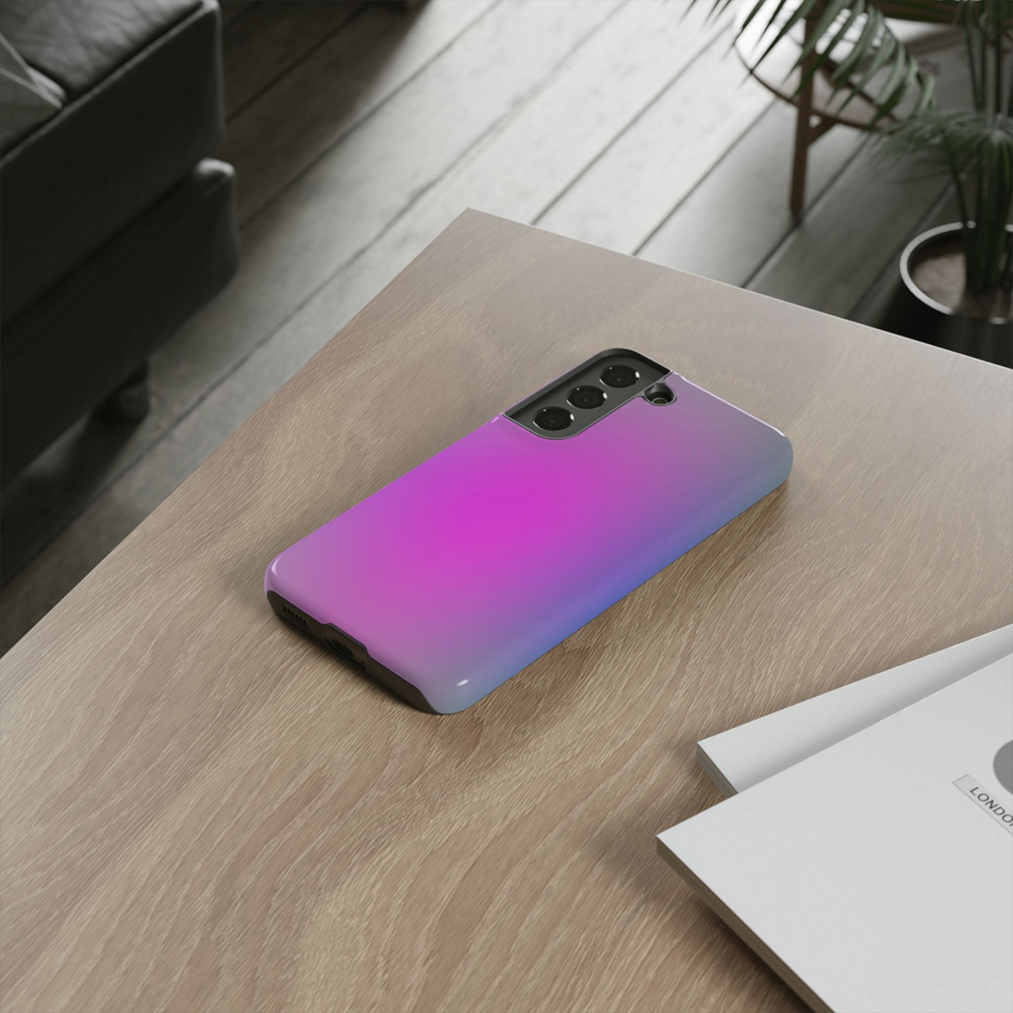 Gradient Phone Case, Stylish Tough Cases, Phone Cover, Trendy Tech Accessory, Gift for Smartphone Lovers, Colorful Phone Protection